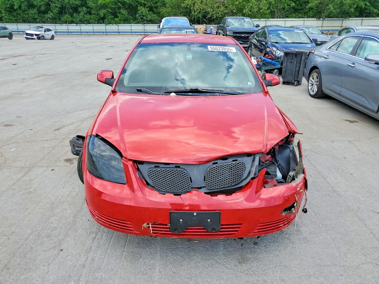2009 Pontiac G5 Red vin: 1G2AS18H897190203