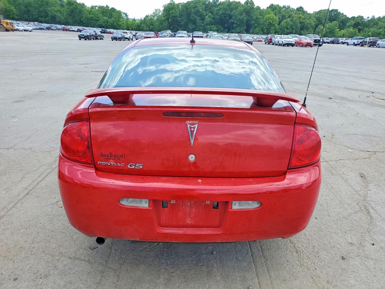 2009 Pontiac G5 Red vin: 1G2AS18H897190203