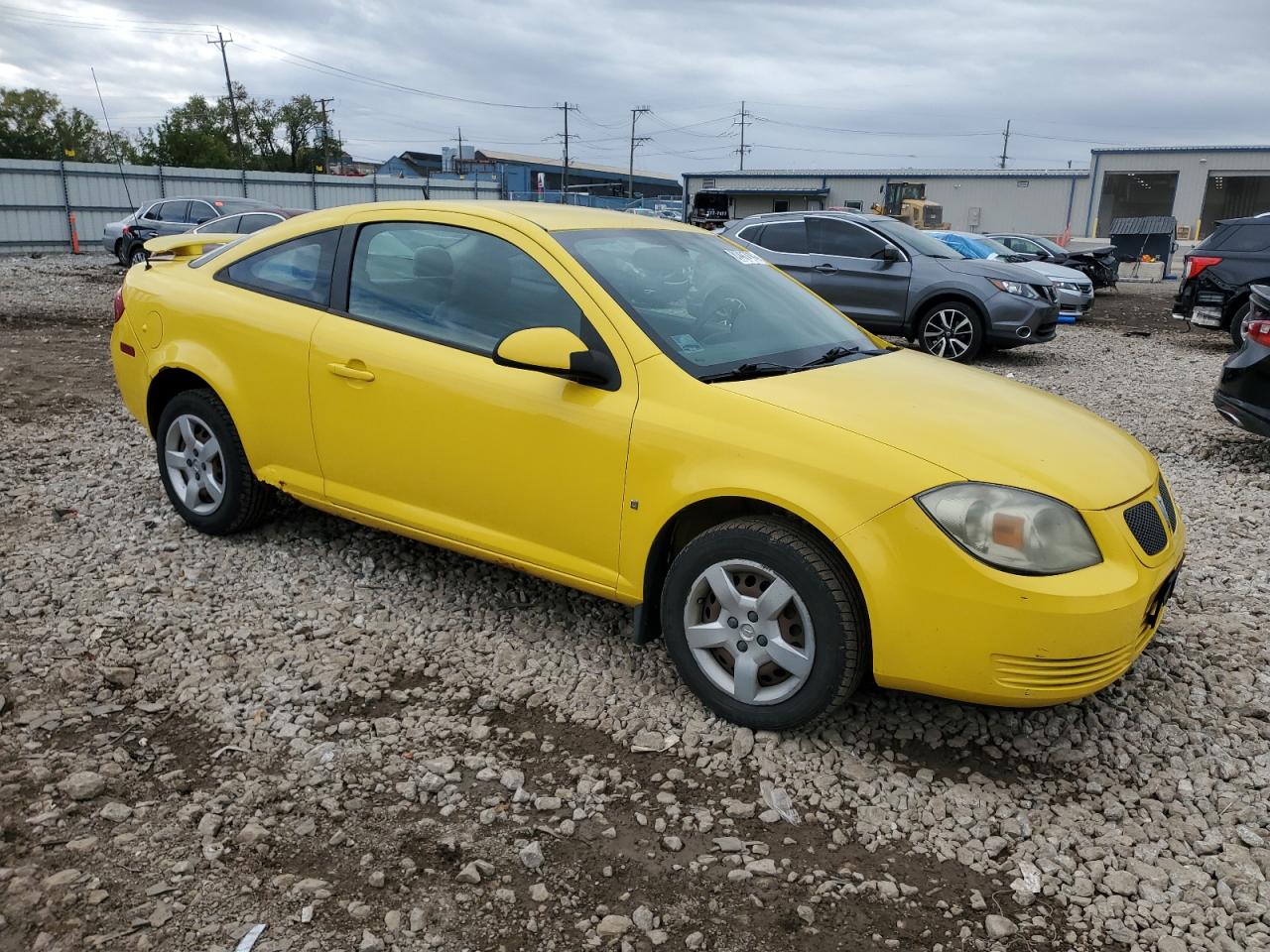 2009 Pontiac G5 Желтый vin: 1G2AS18H897226049