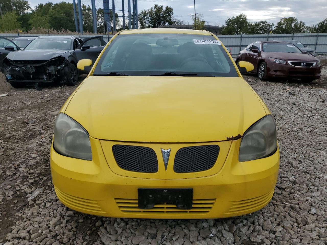 2009 Pontiac G5 Желтый vin: 1G2AS18H897226049