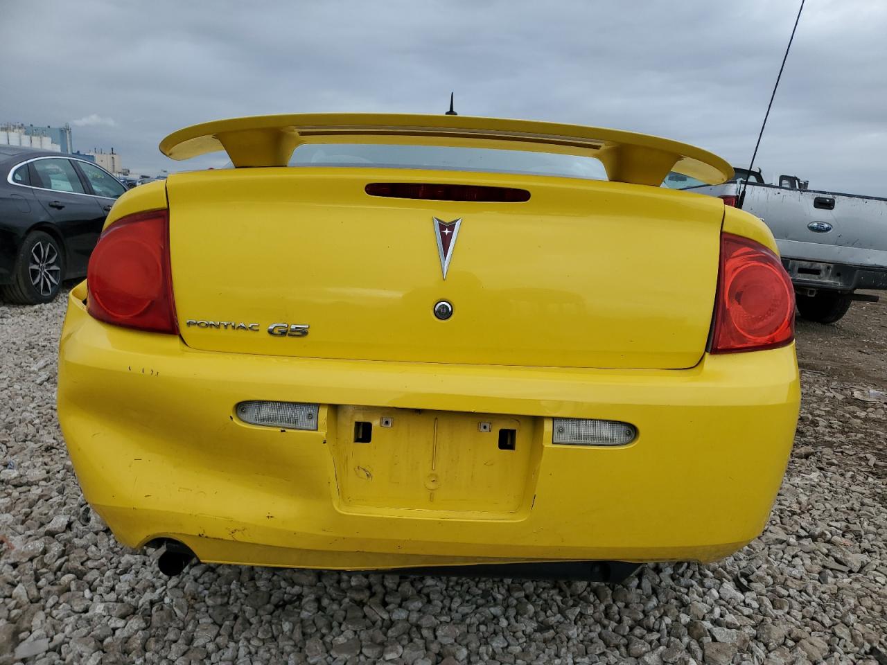 2009 Pontiac G5 Желтый vin: 1G2AS18H897226049