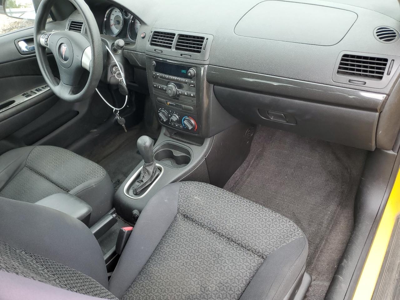 2009 Pontiac G5 Желтый vin: 1G2AS18H897226049