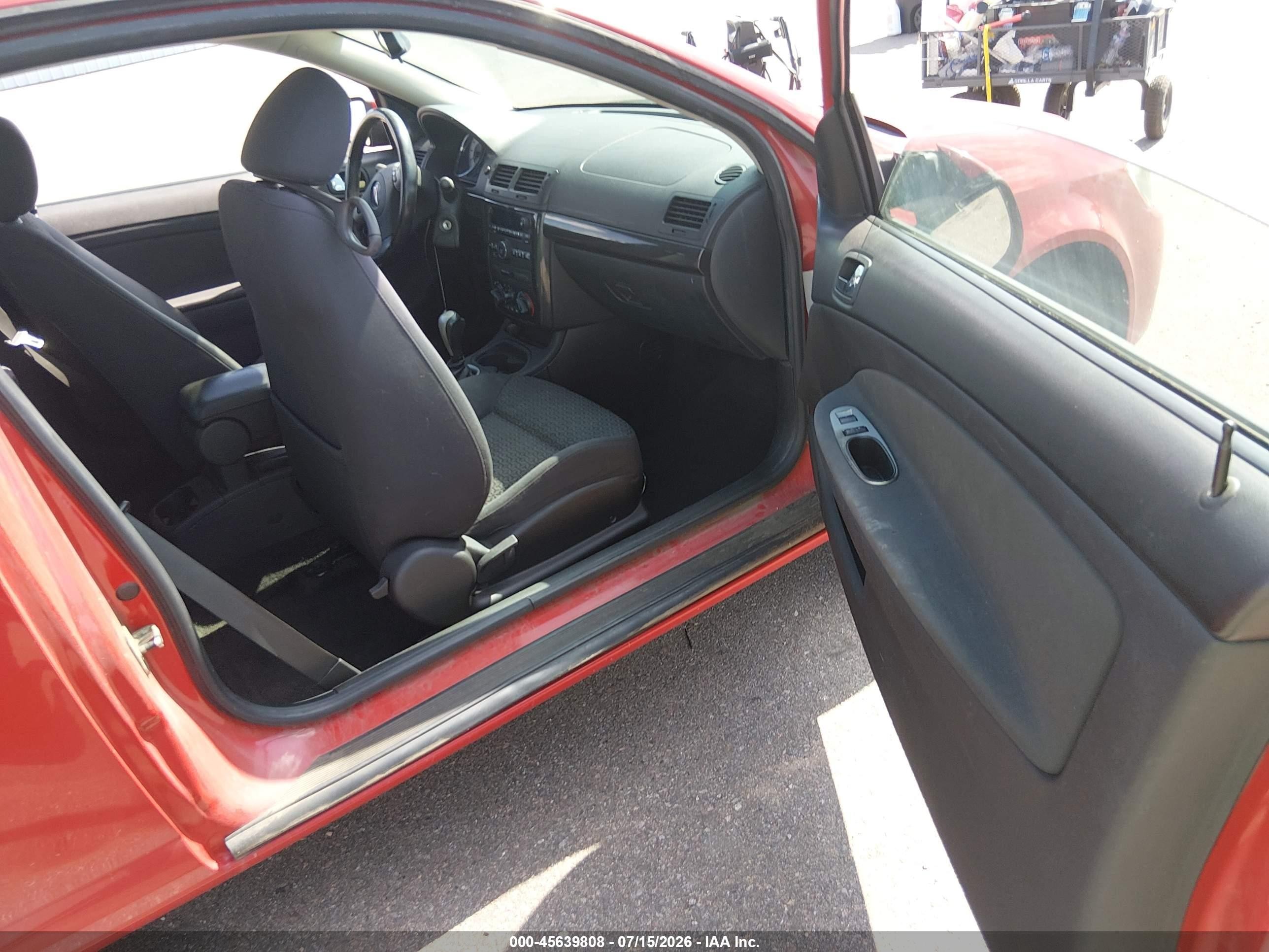 2009 Pontiac G5   Red vin: 1G2AS18H997200687