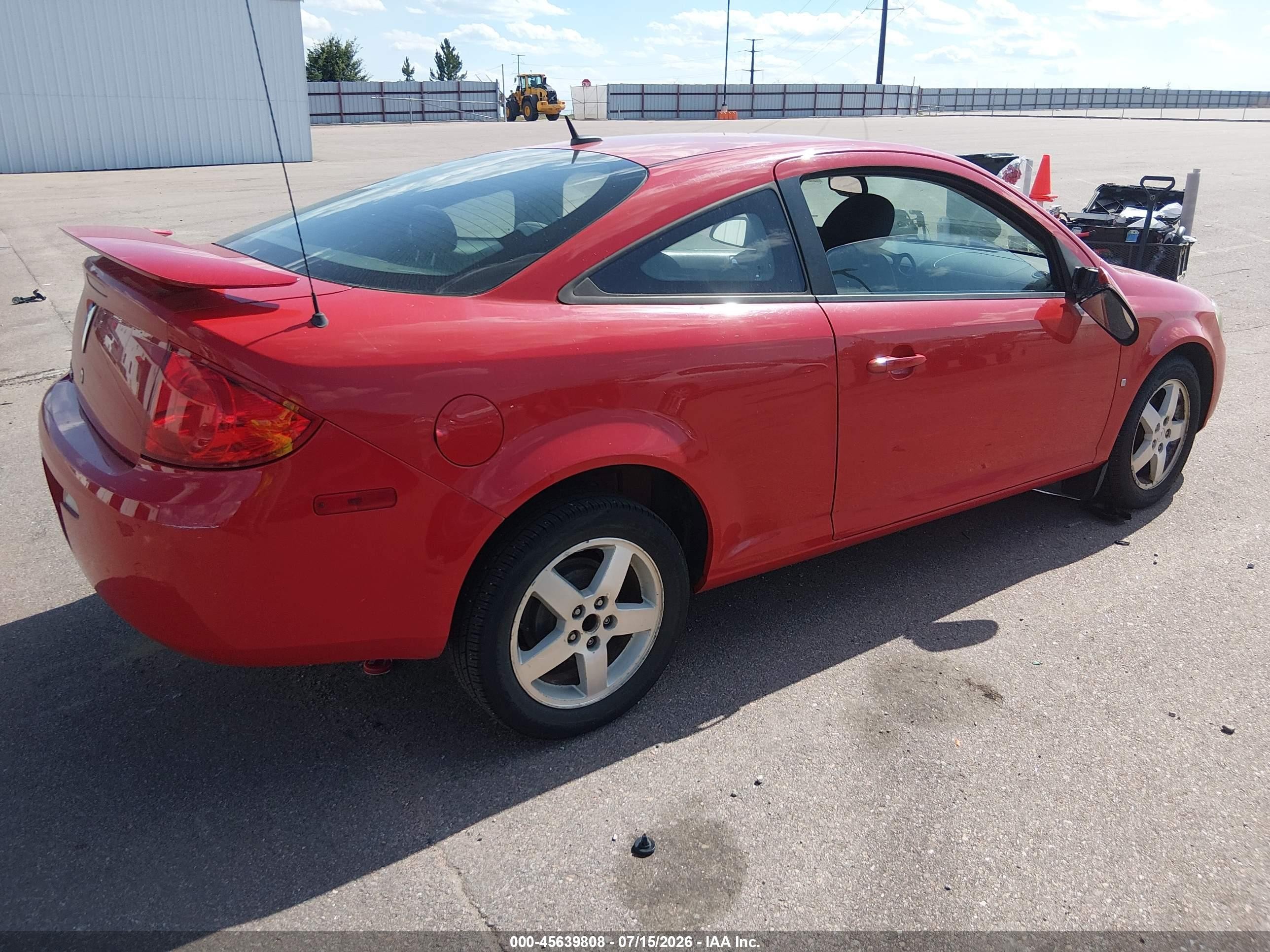 2009 Pontiac G5   Red vin: 1G2AS18H997200687