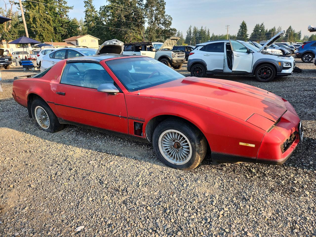 1982 Pontiac Firebird Trans Am Красный vin: 1G2AW8779CL558084