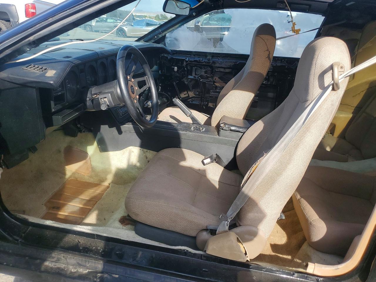 1984 Pontiac Firebird Trans Am Black vin: 1G2AW87G5EL263955