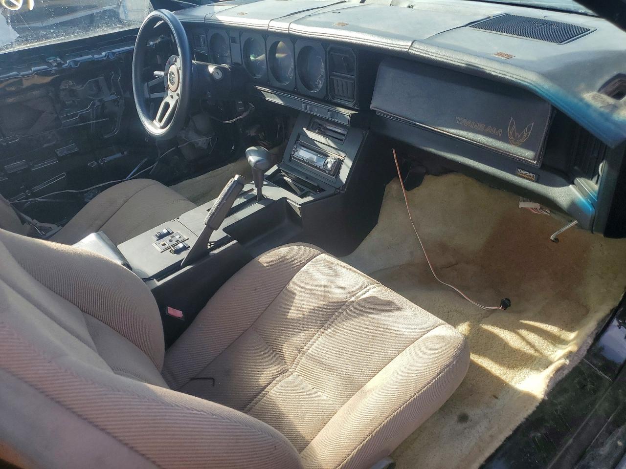 1984 Pontiac Firebird Trans Am Black vin: 1G2AW87G5EL263955