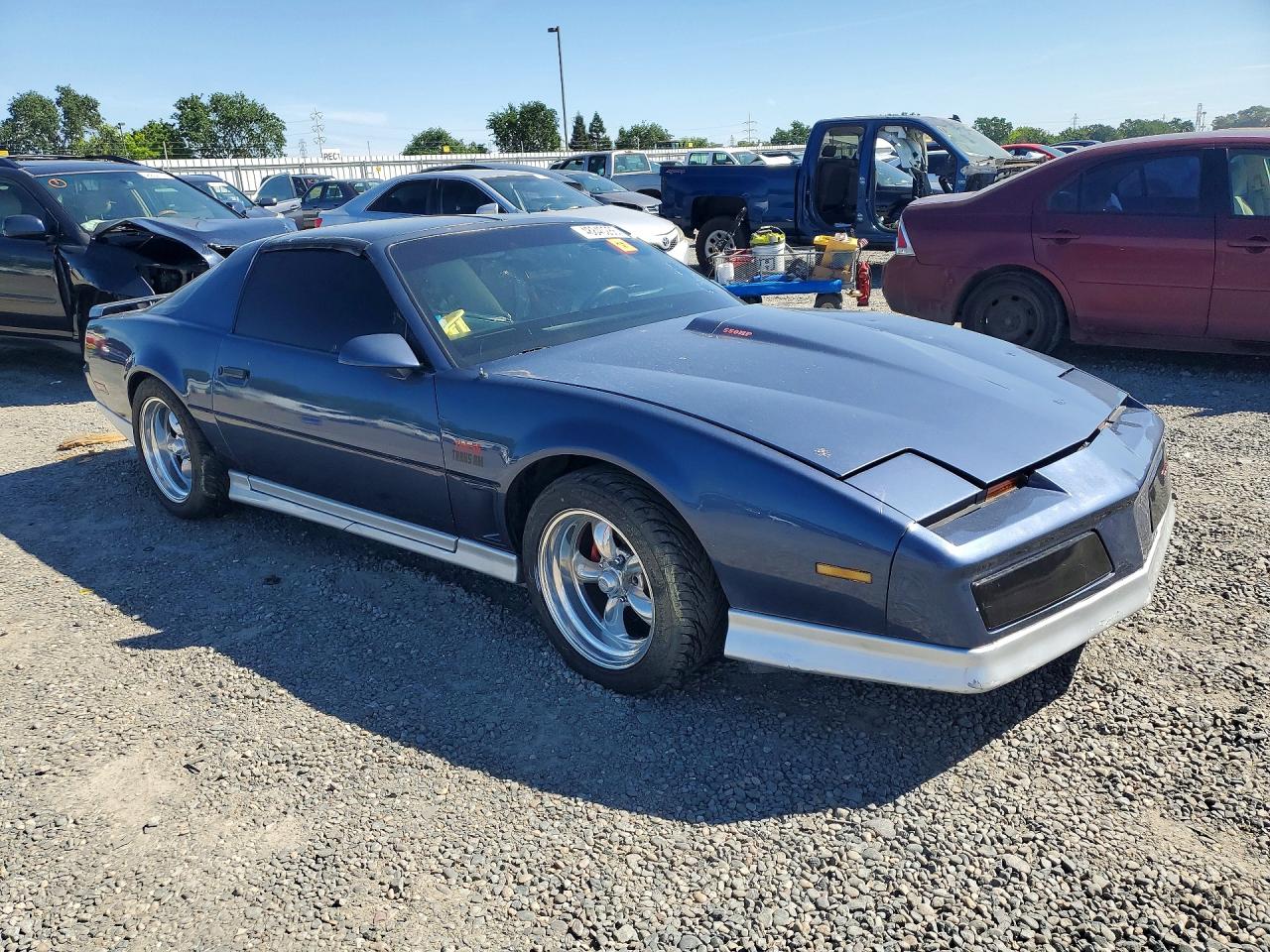 1984 Pontiac Firebird Trans Am Blue vin: 1G2AW87G8EL214488