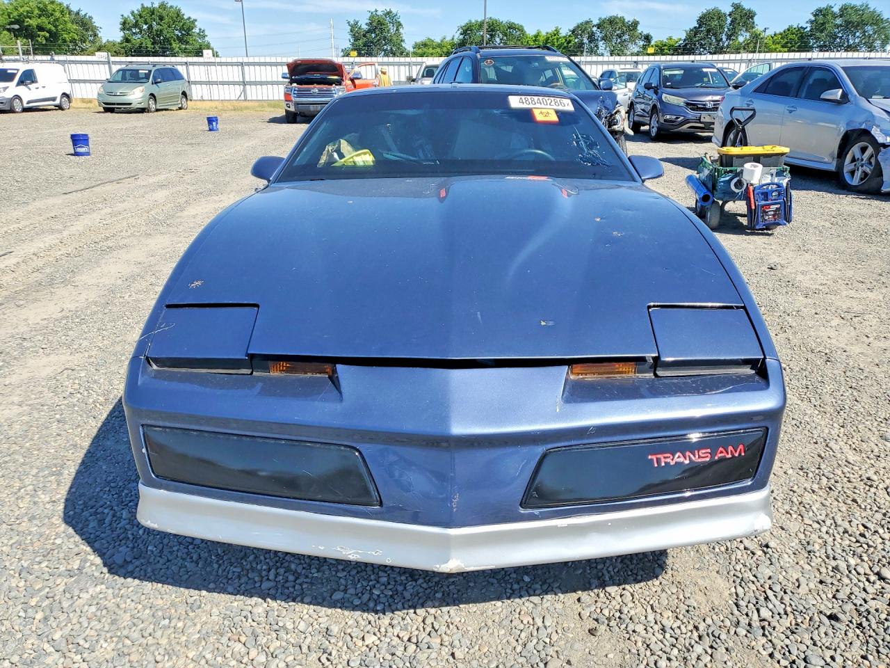 1984 Pontiac Firebird Trans Am Blue vin: 1G2AW87G8EL214488