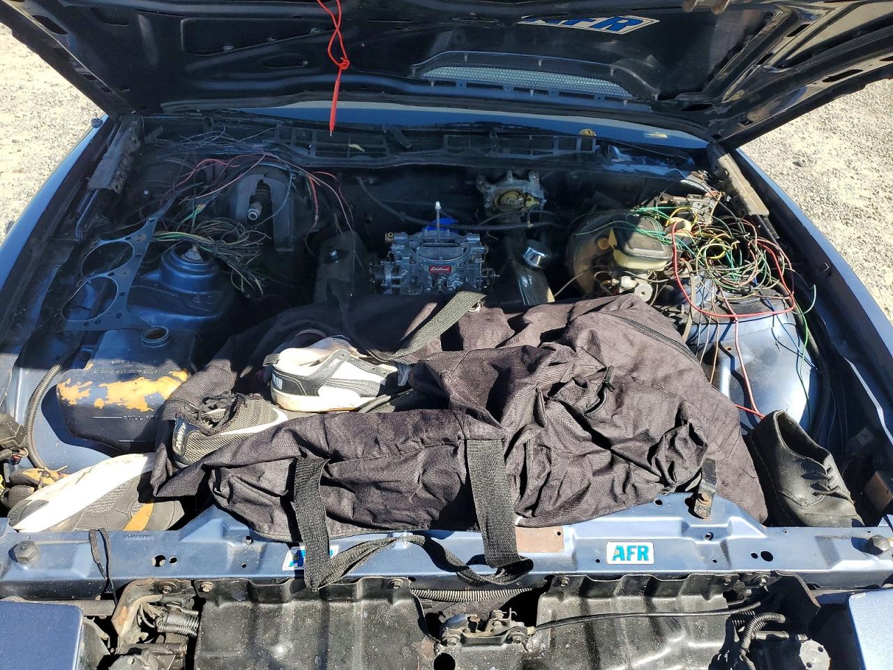 1984 Pontiac Firebird Trans Am Blue vin: 1G2AW87G8EL214488