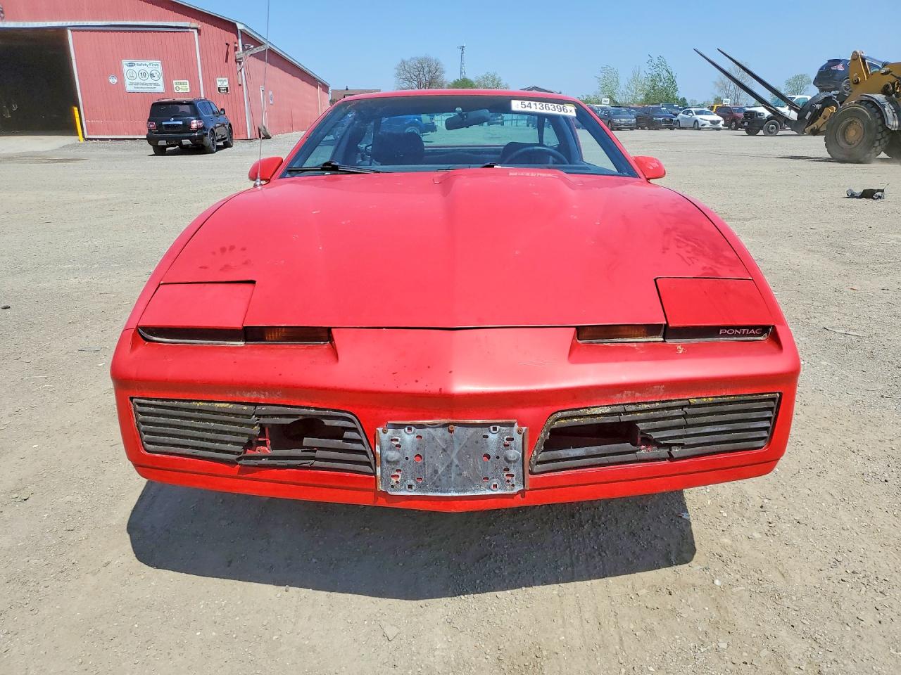 1984 Pontiac Firebird Trans Am Red vin: 1G2AW87H3EN247380