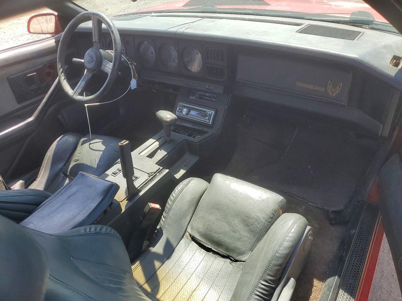 1984 Pontiac Firebird Trans Am Red vin: 1G2AW87H3EN247380