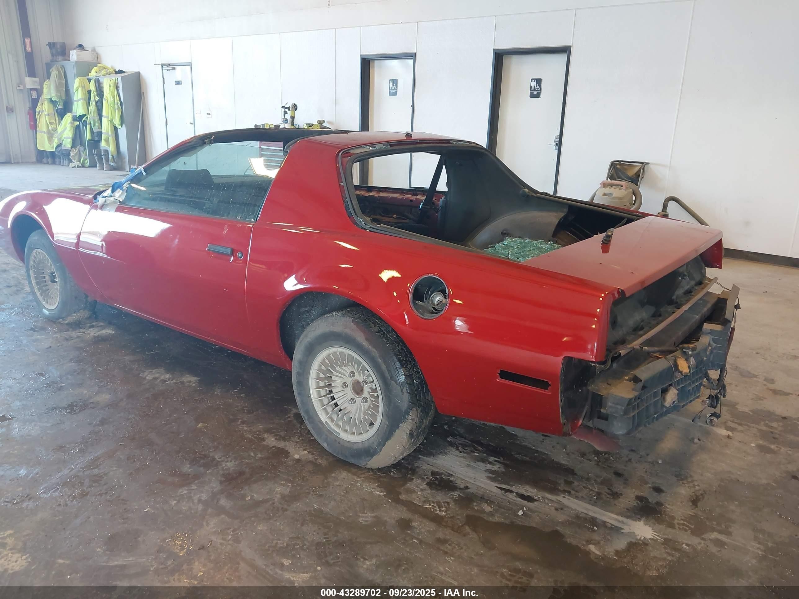 1982 Pontiac Firebird Se Red vin: 1G2AX8712CL554080