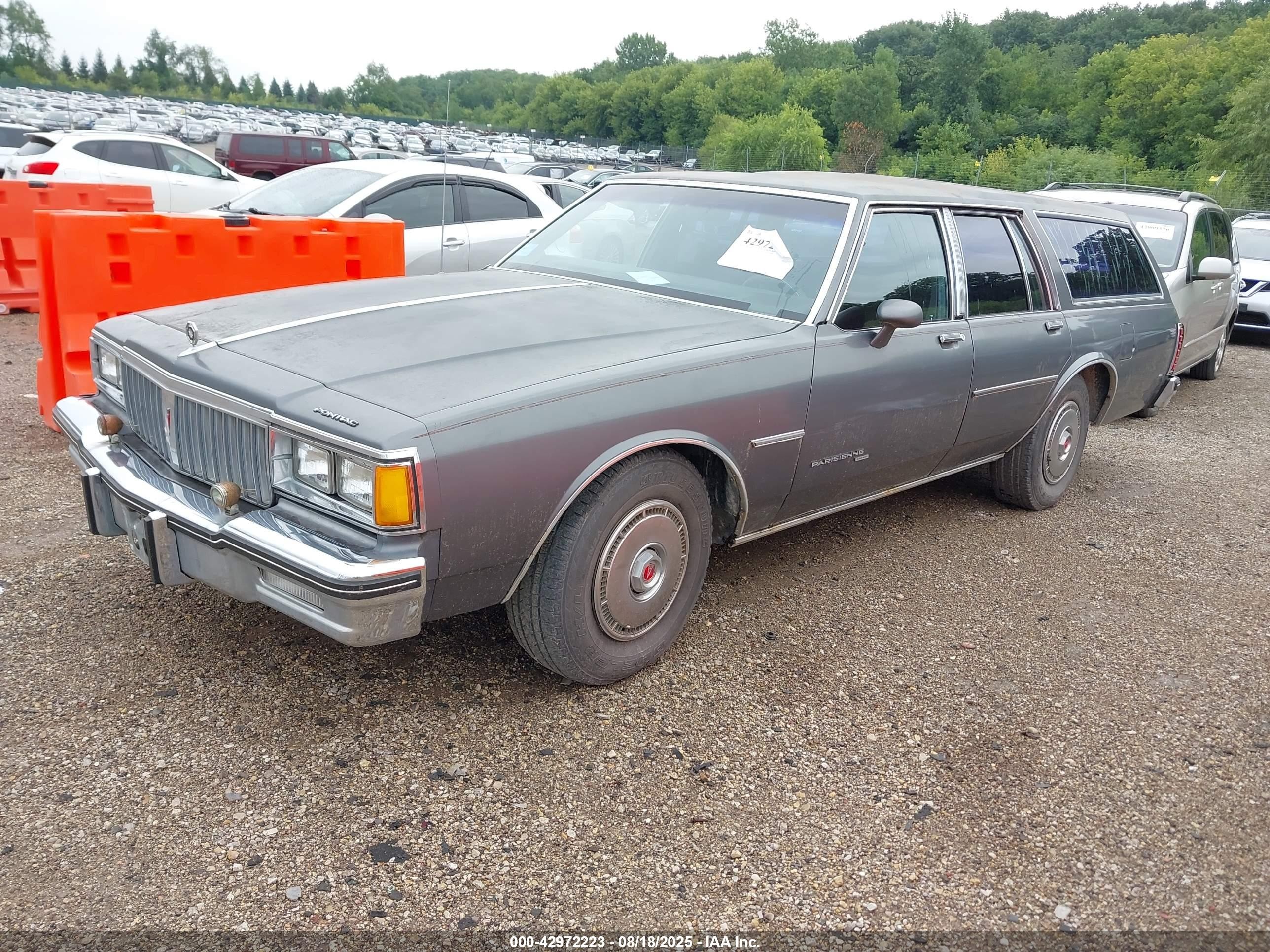 1986 Pontiac Parisienne   Gray vin: 1G2BL35Y9GX239990
