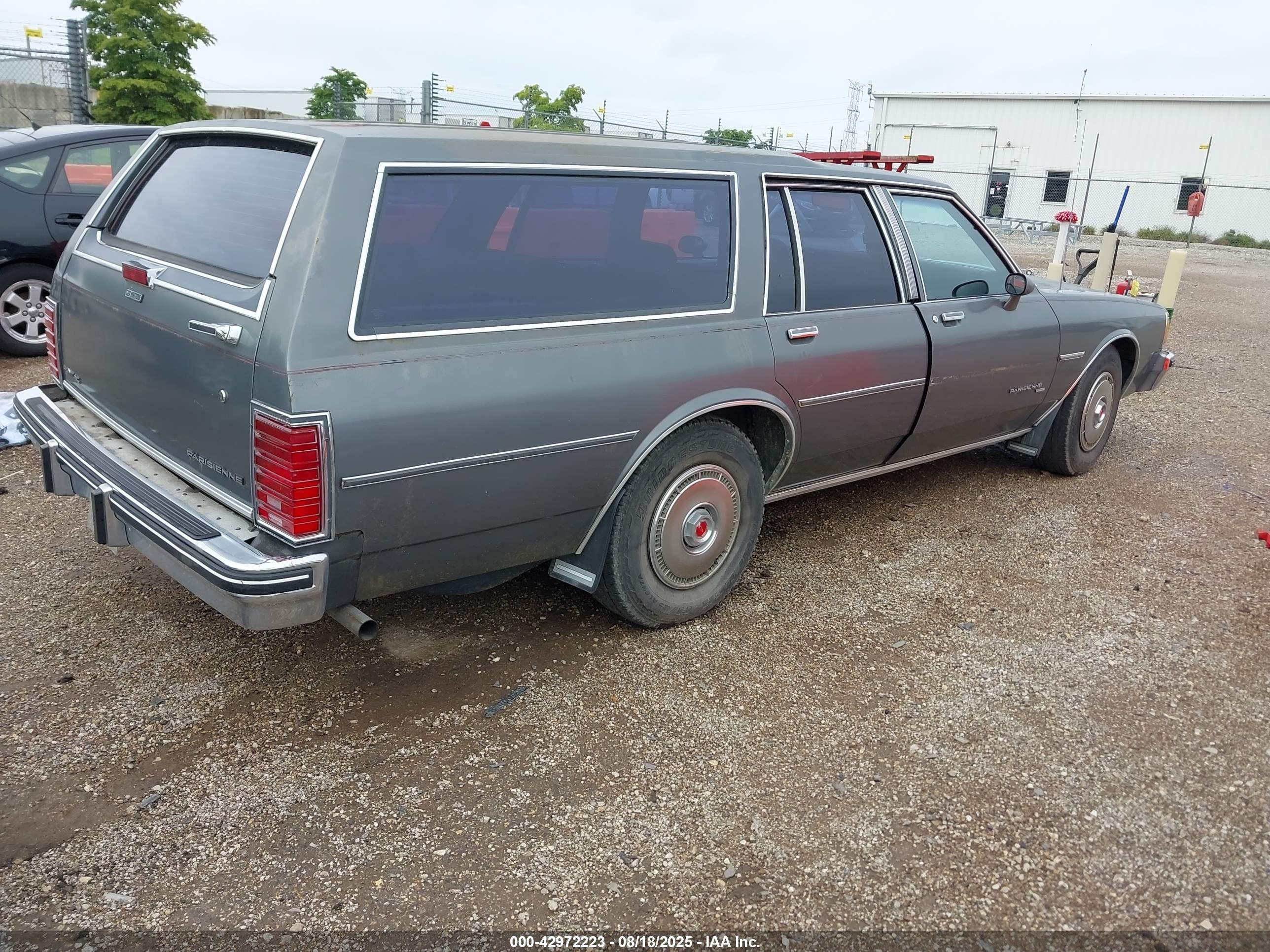 1986 Pontiac Parisienne   Gray vin: 1G2BL35Y9GX239990