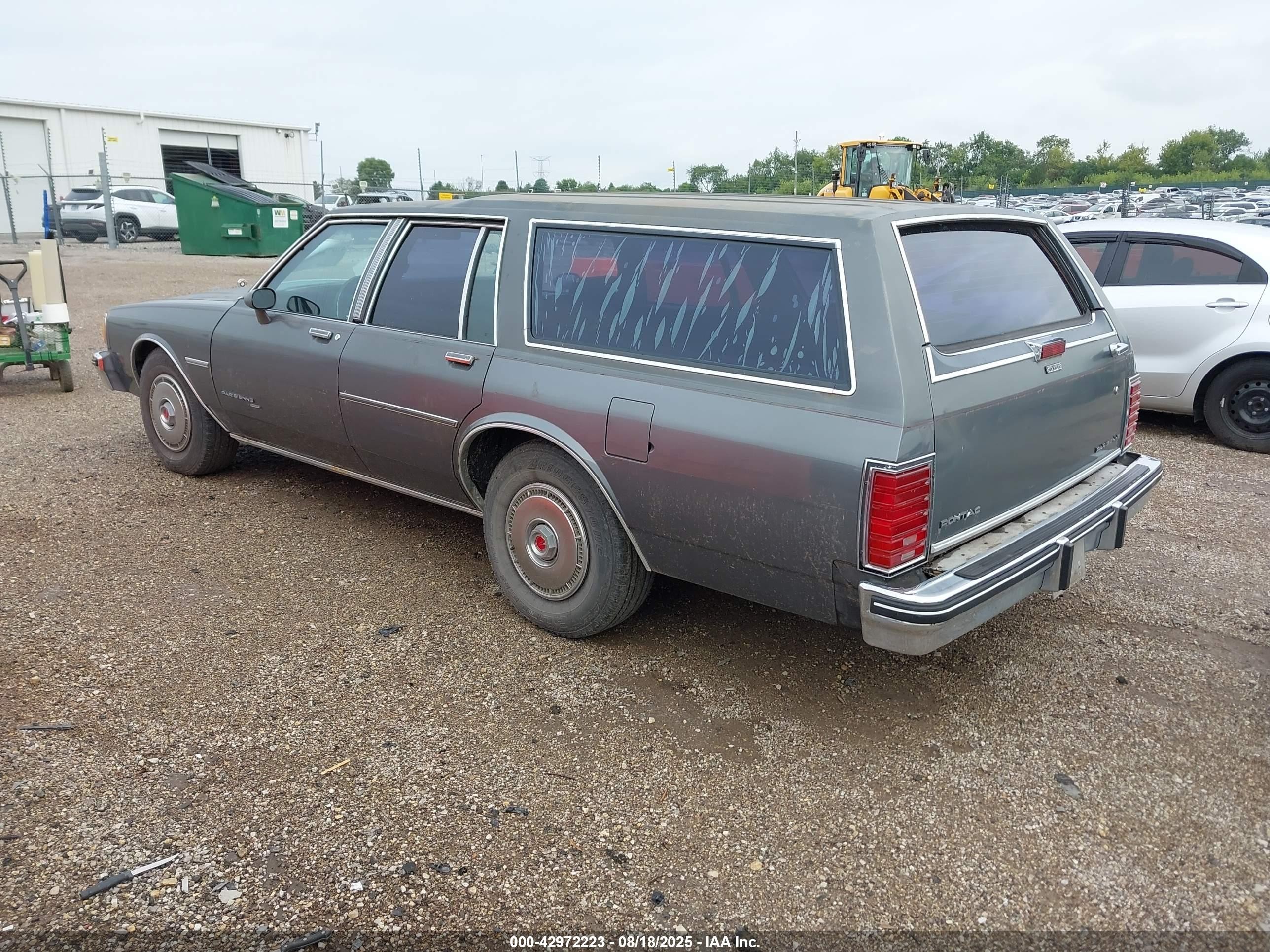 1986 Pontiac Parisienne   Gray vin: 1G2BL35Y9GX239990