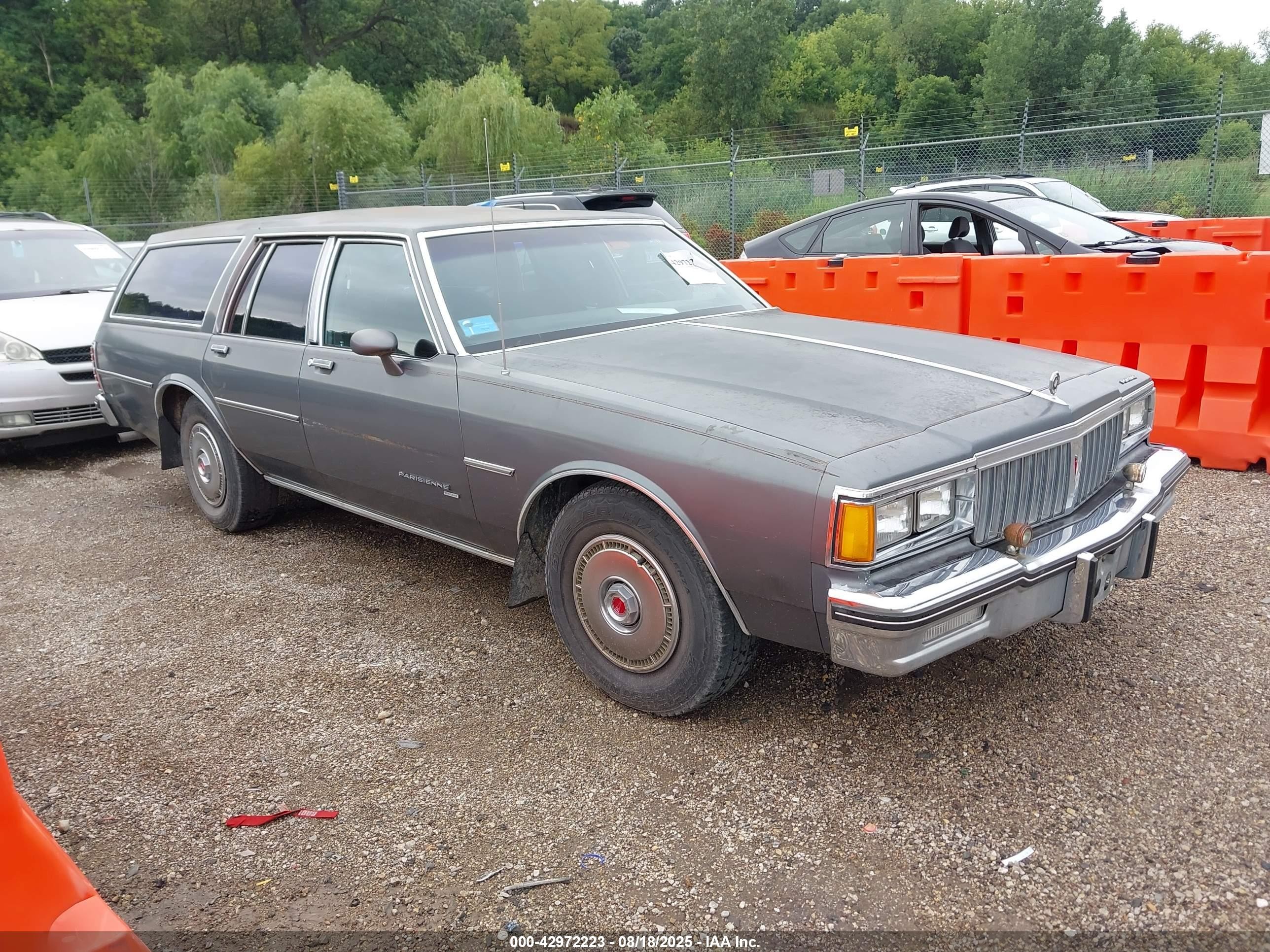 1986 Pontiac Parisienne   Gray vin: 1G2BL35Y9GX239990