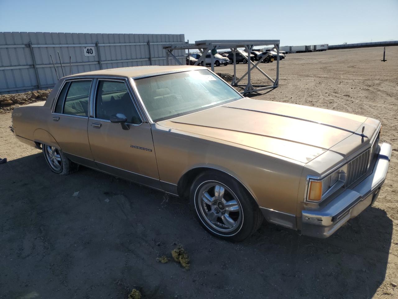 1986 Pontiac Parisienne Brougham Brown vin: 1G2BT69Y2GX267691