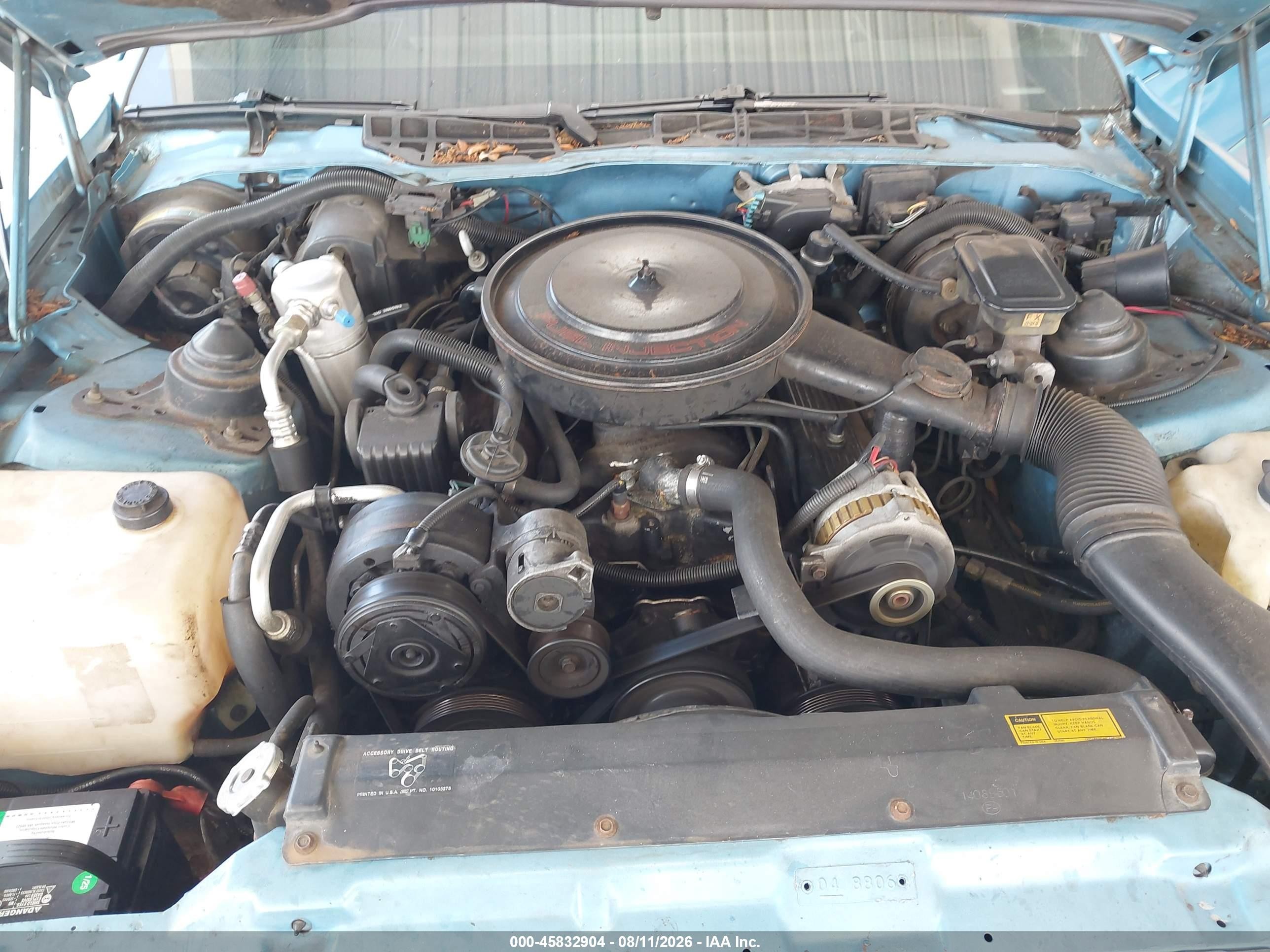 1989 Pontiac Firebird Formula Blue vin: 1G2FS21E1KL218738