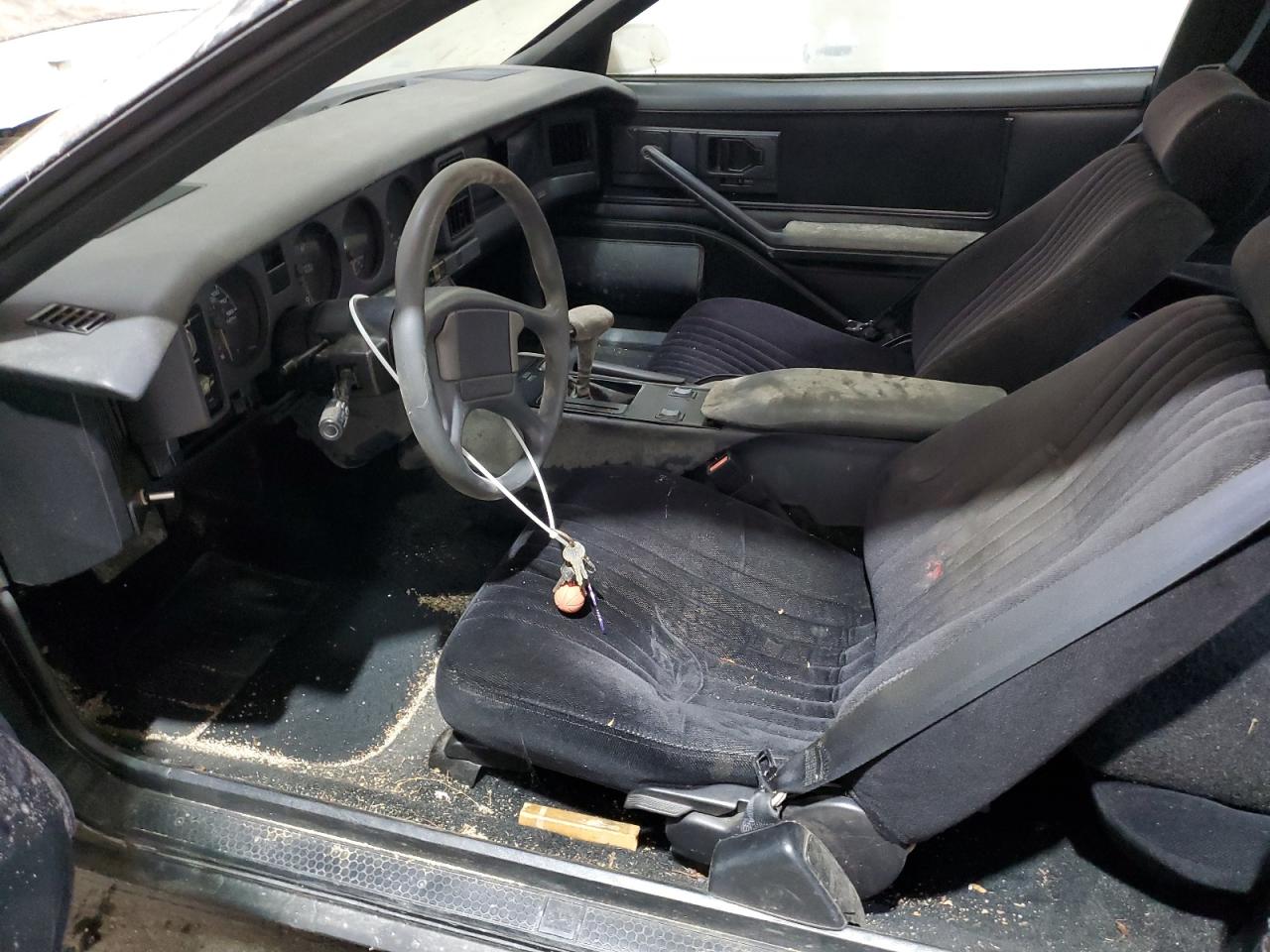 1988 Pontiac Firebird Black vin: 1G2FS21E6JL242273