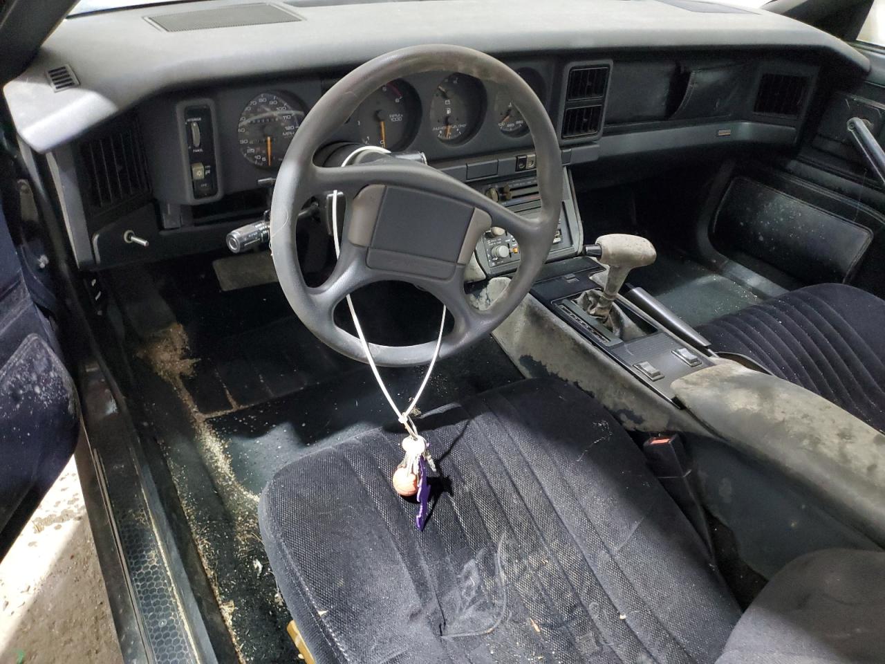 1988 Pontiac Firebird Black vin: 1G2FS21E6JL242273