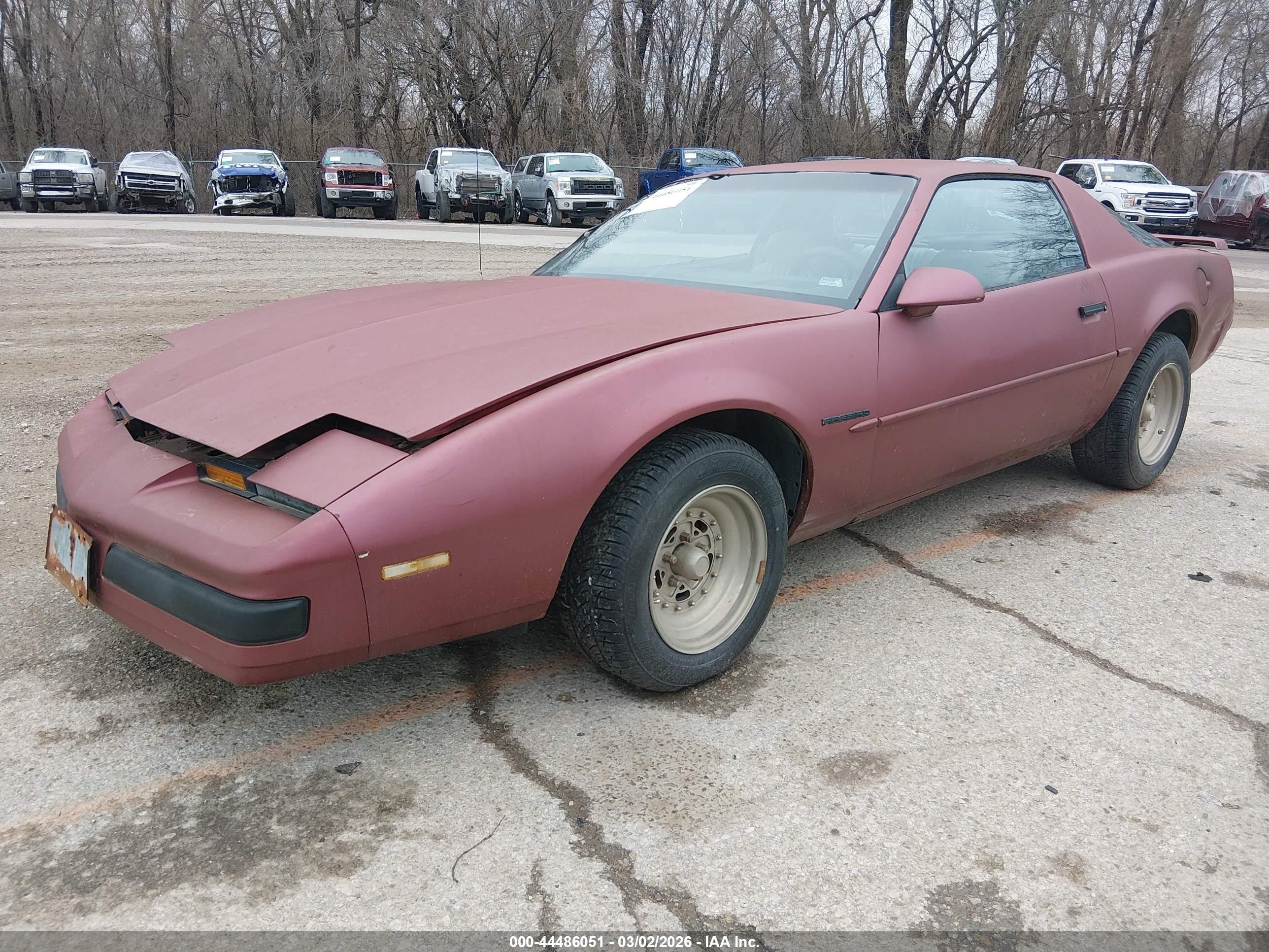 1989 Pontiac Firebird Formula Red vin: 1G2FS21EXKL242746