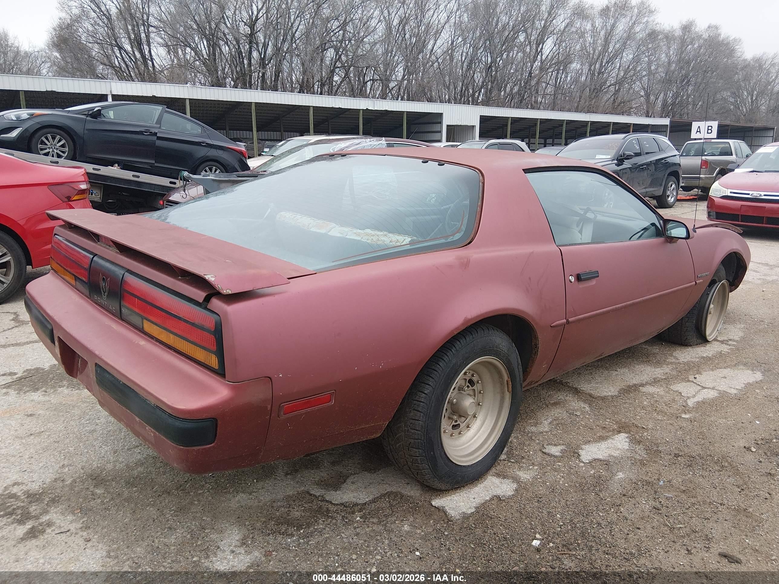 1989 Pontiac Firebird Formula Red vin: 1G2FS21EXKL242746