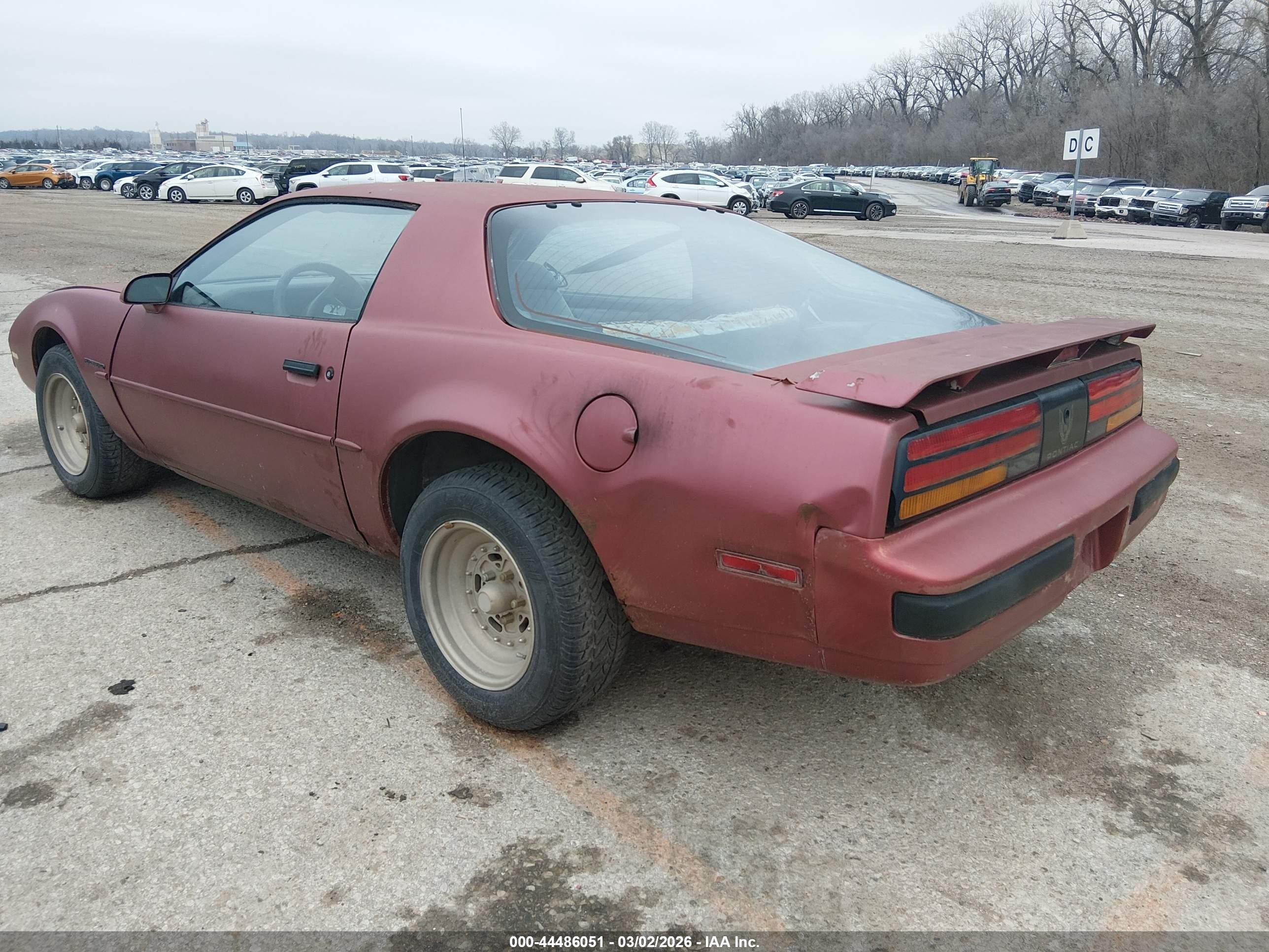 1989 Pontiac Firebird Formula Red vin: 1G2FS21EXKL242746