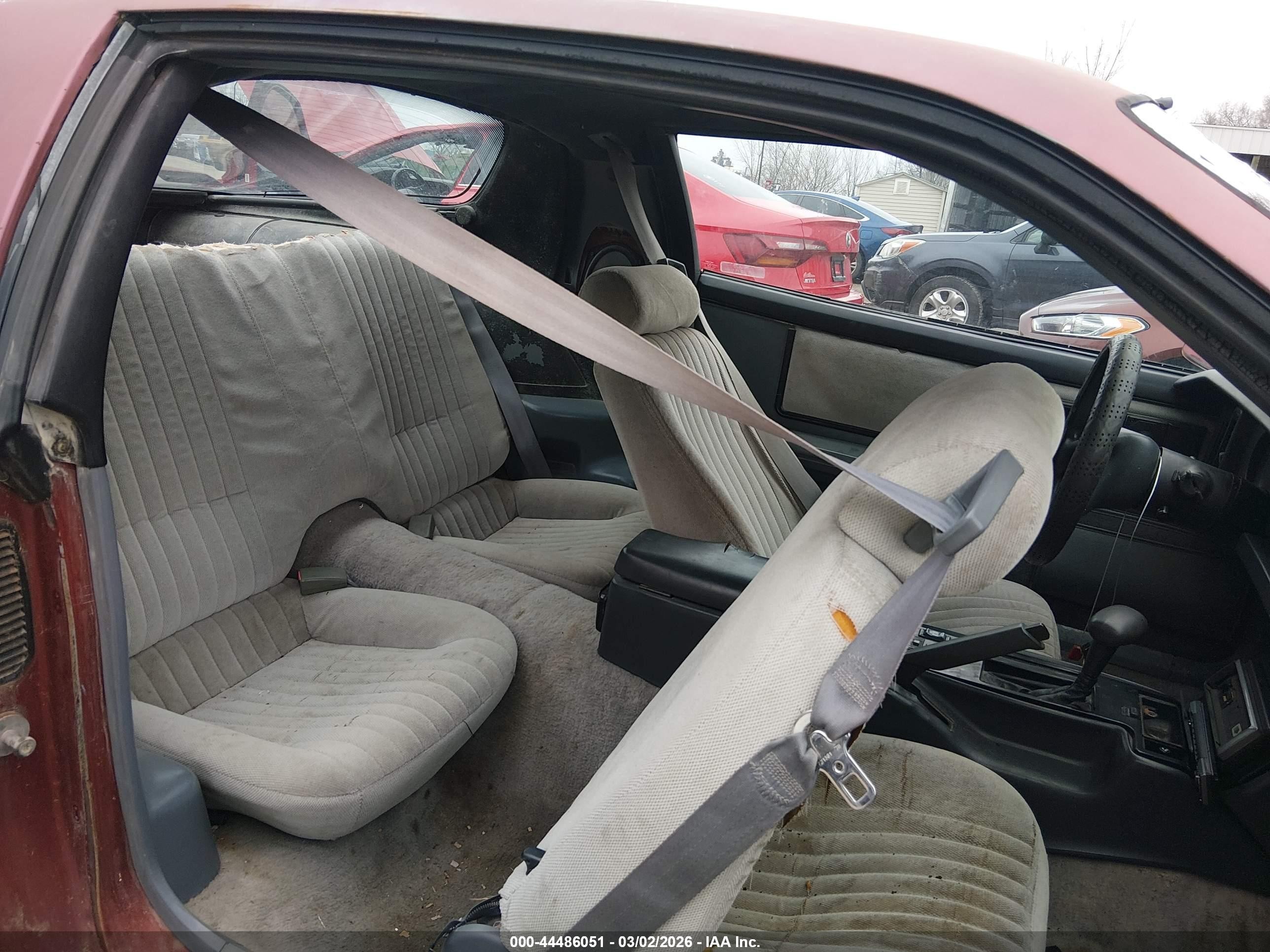 1989 Pontiac Firebird Formula Red vin: 1G2FS21EXKL242746
