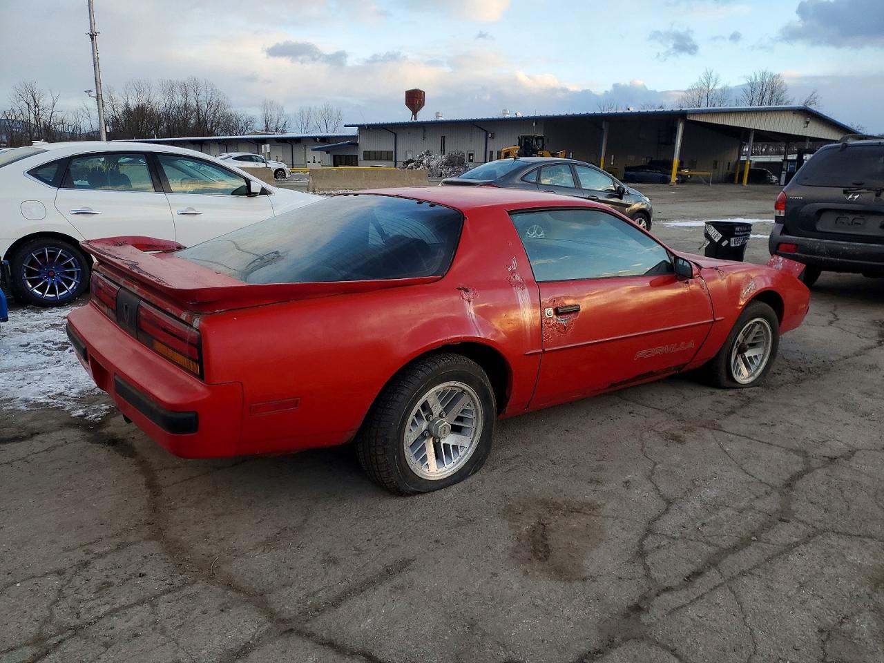 1988 Pontiac Firebird Red vin: 1G2FS21F1JL262228