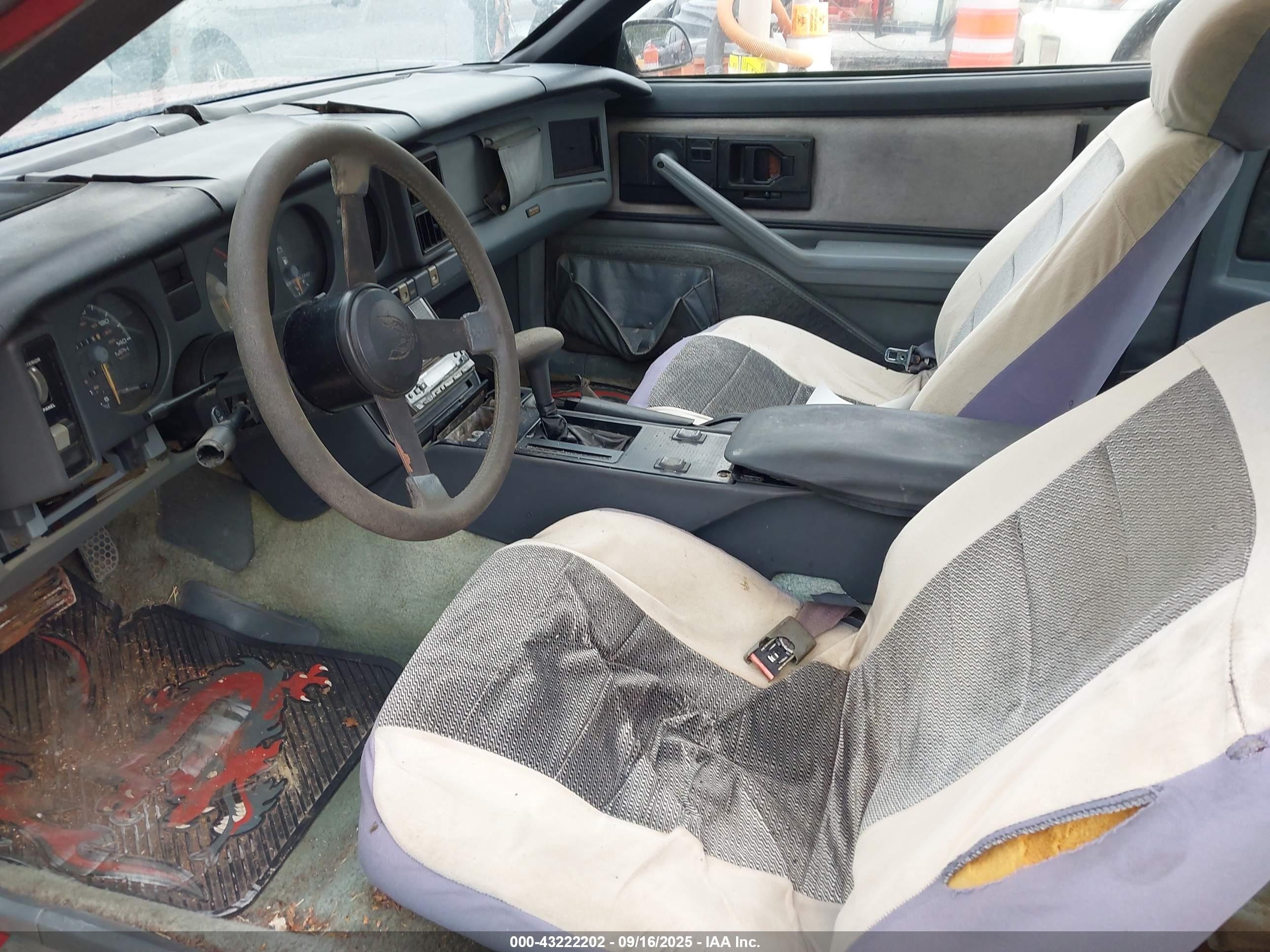 1988 Pontiac Firebird   Red vin: 1G2FS21F3JL219625