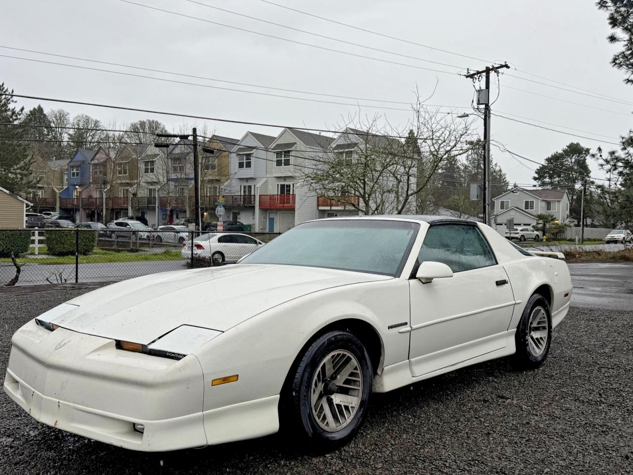 1989 Pontiac Firebird White vin: 1G2FS21S4KL233773