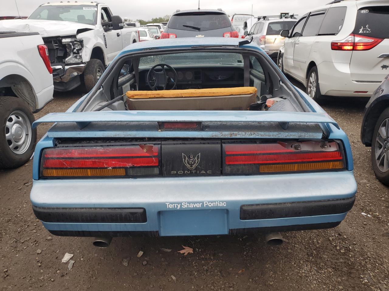 1989 Pontiac Firebird Blue vin: 1G2FS21S4KL251691