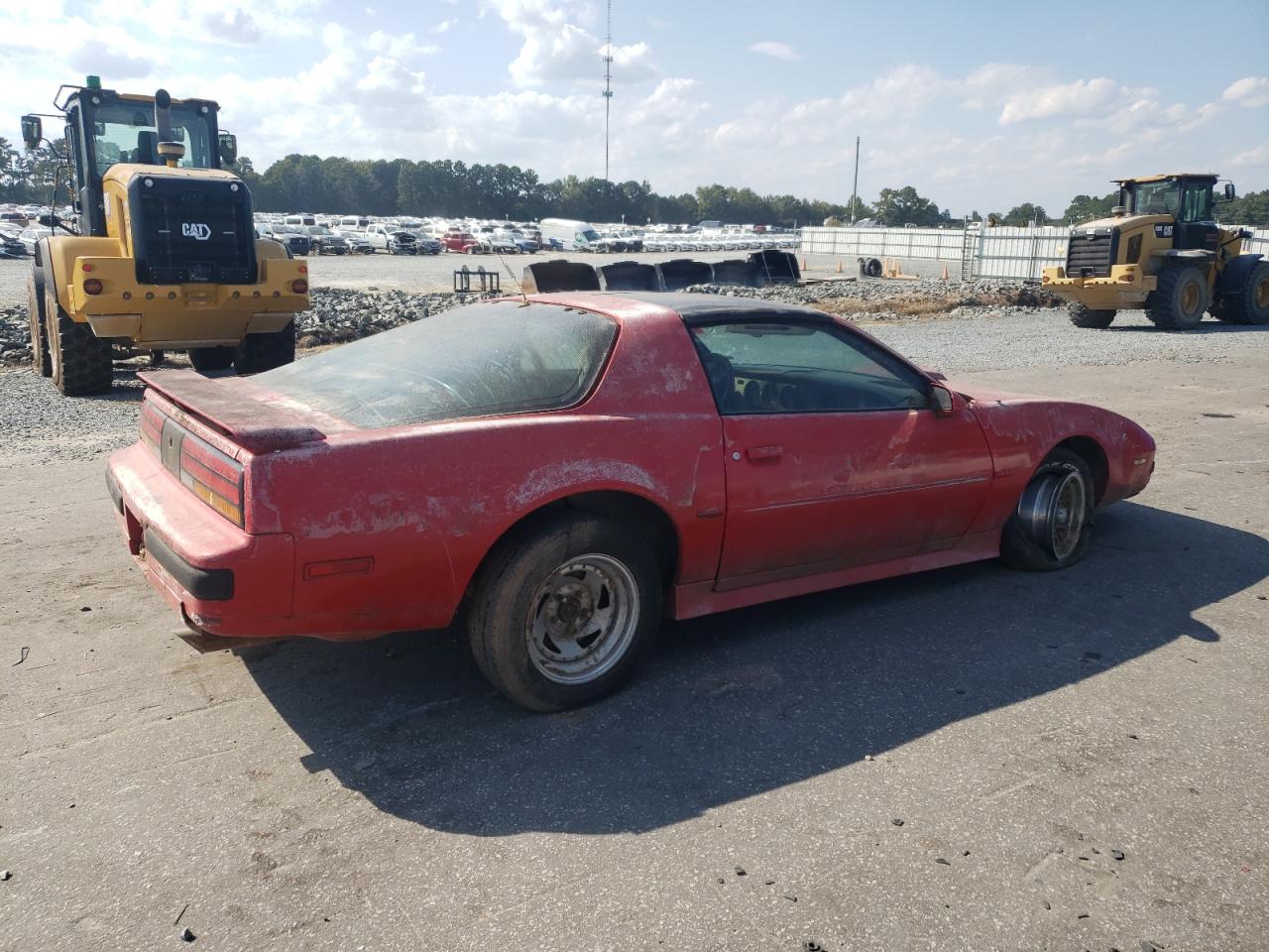 1990 Pontiac Firebird Base Red vin: 1G2FS23E2LL220450