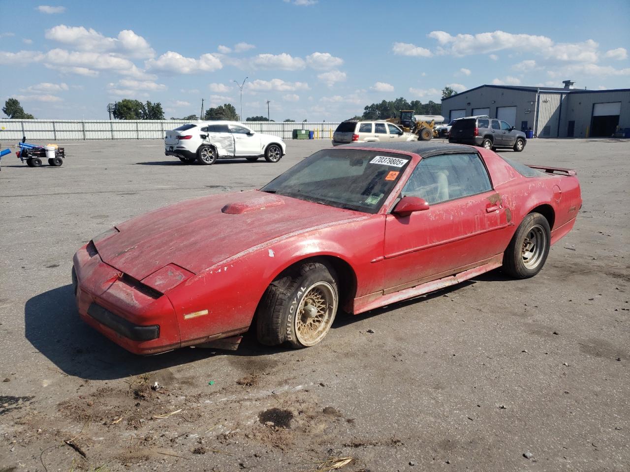 1990 Pontiac Firebird Base Red vin: 1G2FS23E2LL220450