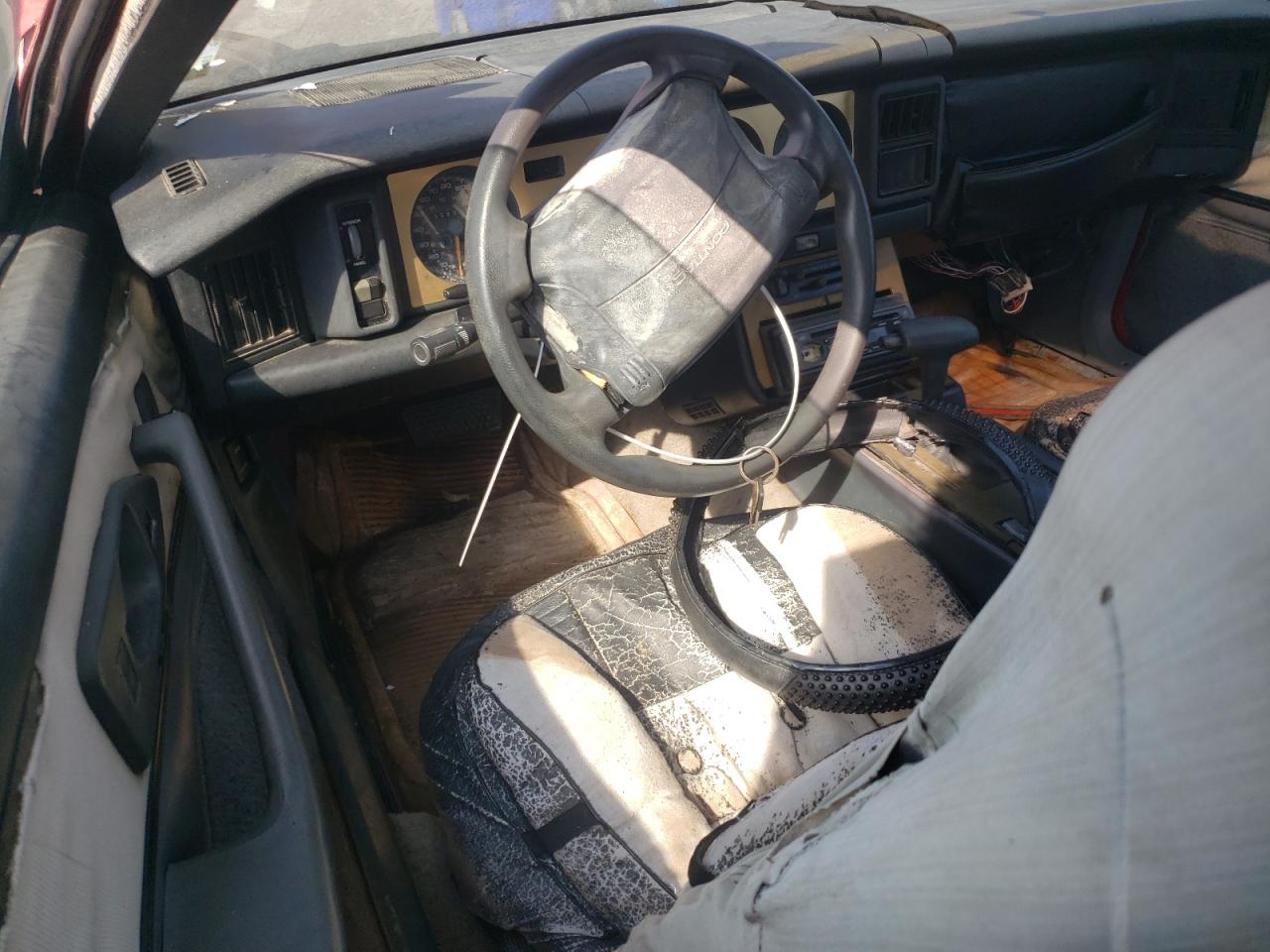 1990 Pontiac Firebird Base Red vin: 1G2FS23E2LL220450