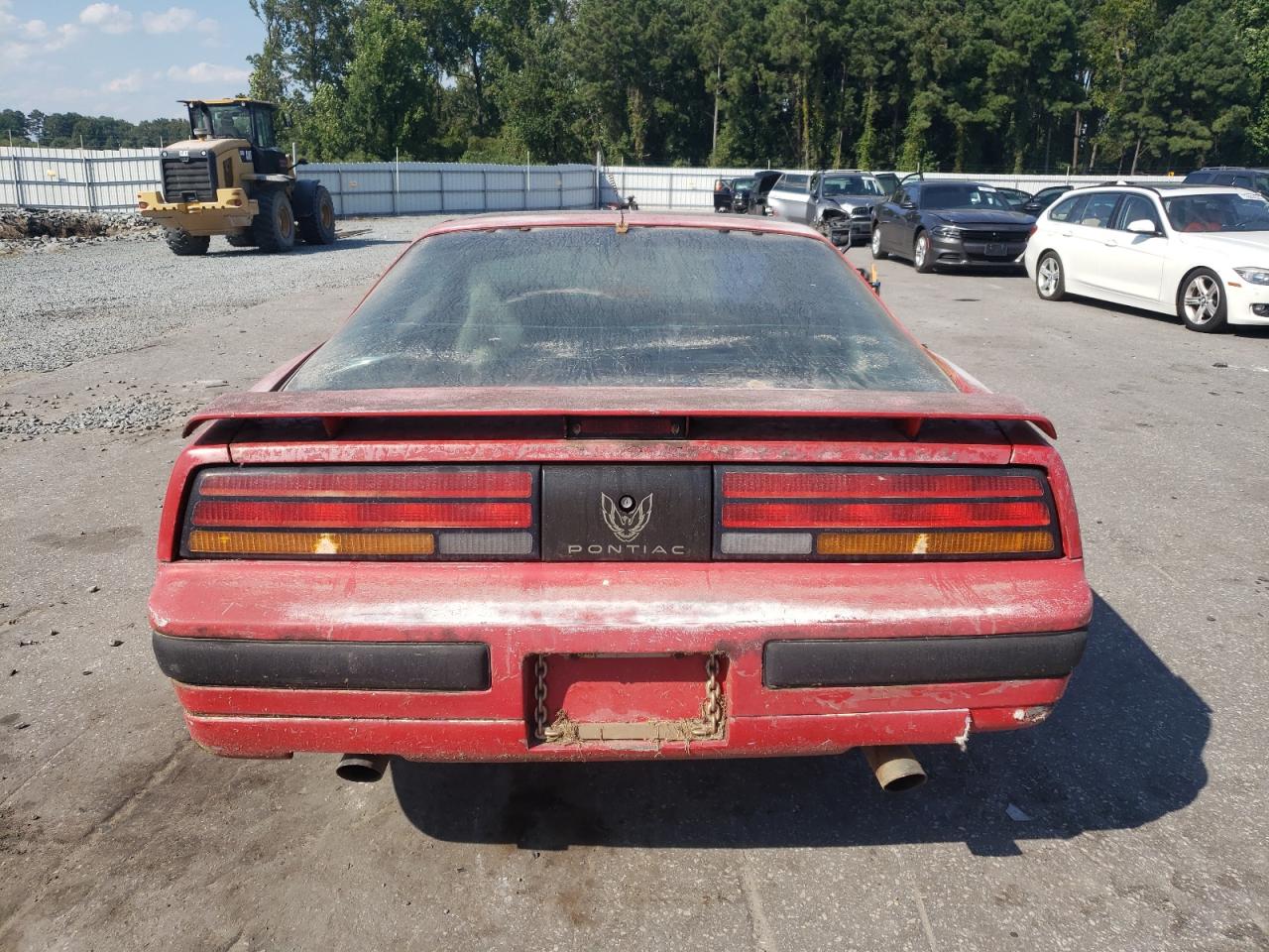 1990 Pontiac Firebird Base Red vin: 1G2FS23E2LL220450