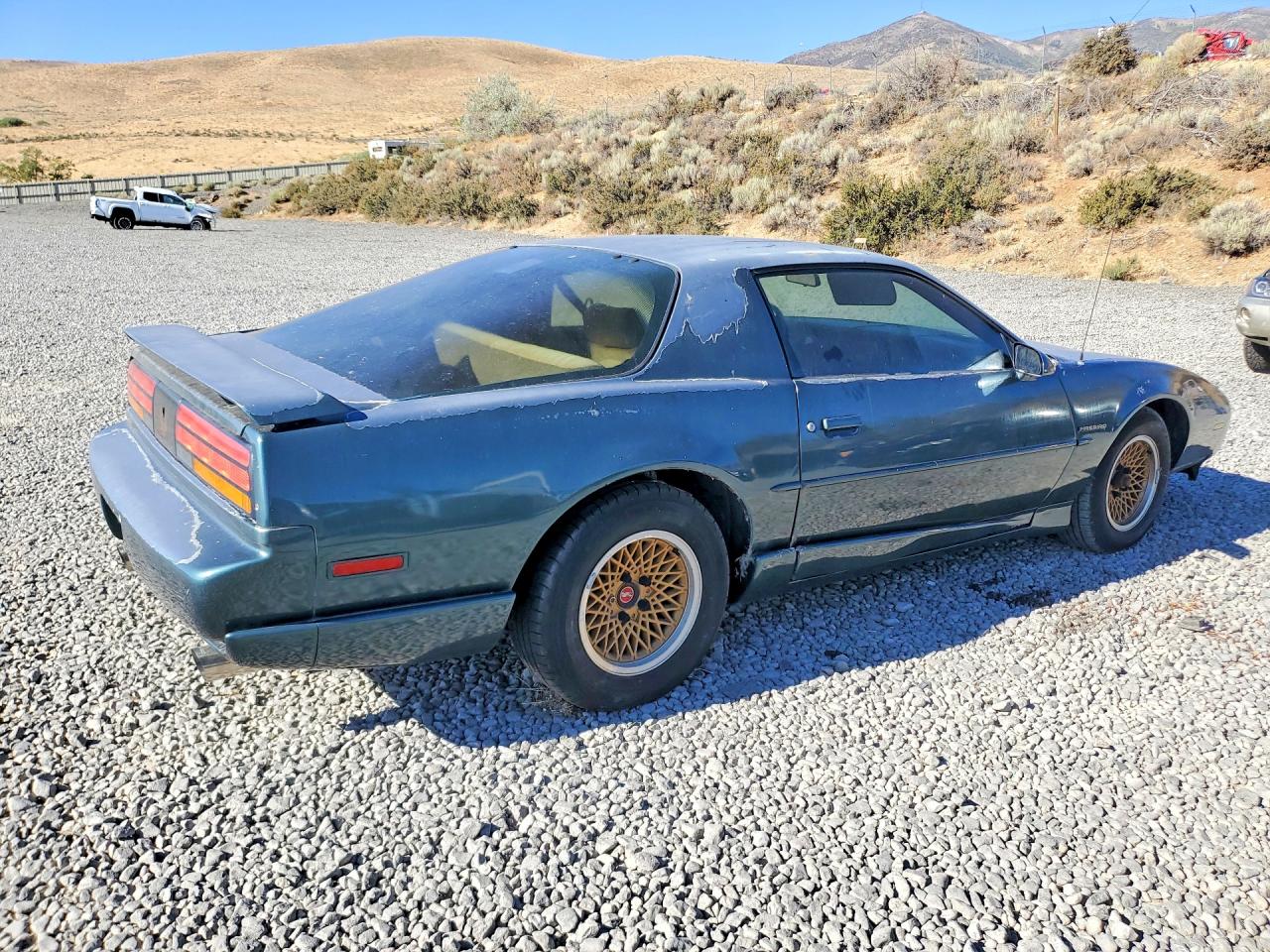 1992 Pontiac Firebird Base Green vin: 1G2FS23E2NL227403