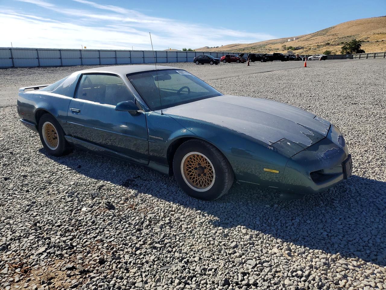 1992 Pontiac Firebird Base Green vin: 1G2FS23E2NL227403