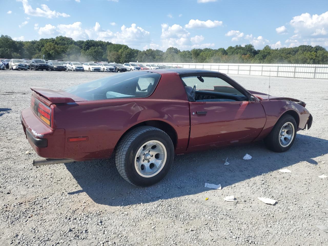 1990 Pontiac Firebird Base Red vin: 1G2FS23E7LL201473