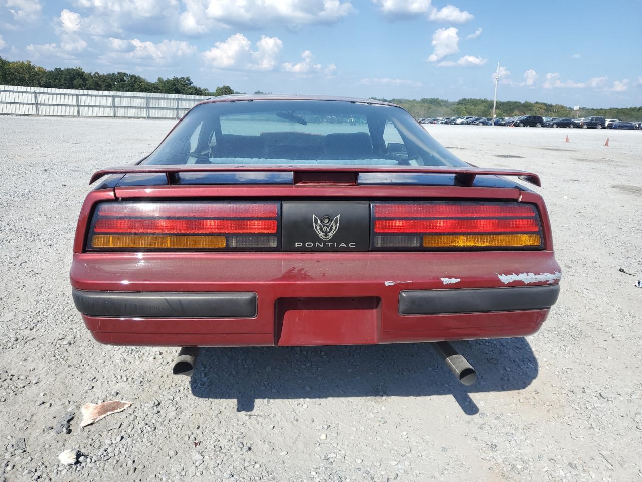 1990 Pontiac Firebird Base Red vin: 1G2FS23E7LL201473