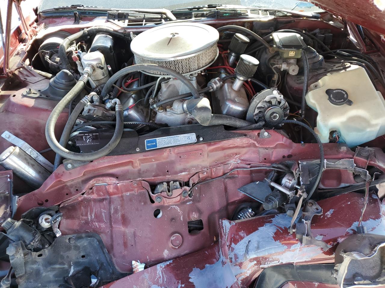 1990 Pontiac Firebird Base Red vin: 1G2FS23E7LL201473