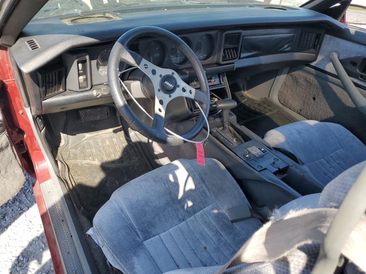 1990 Pontiac Firebird Base Red vin: 1G2FS23E7LL201473