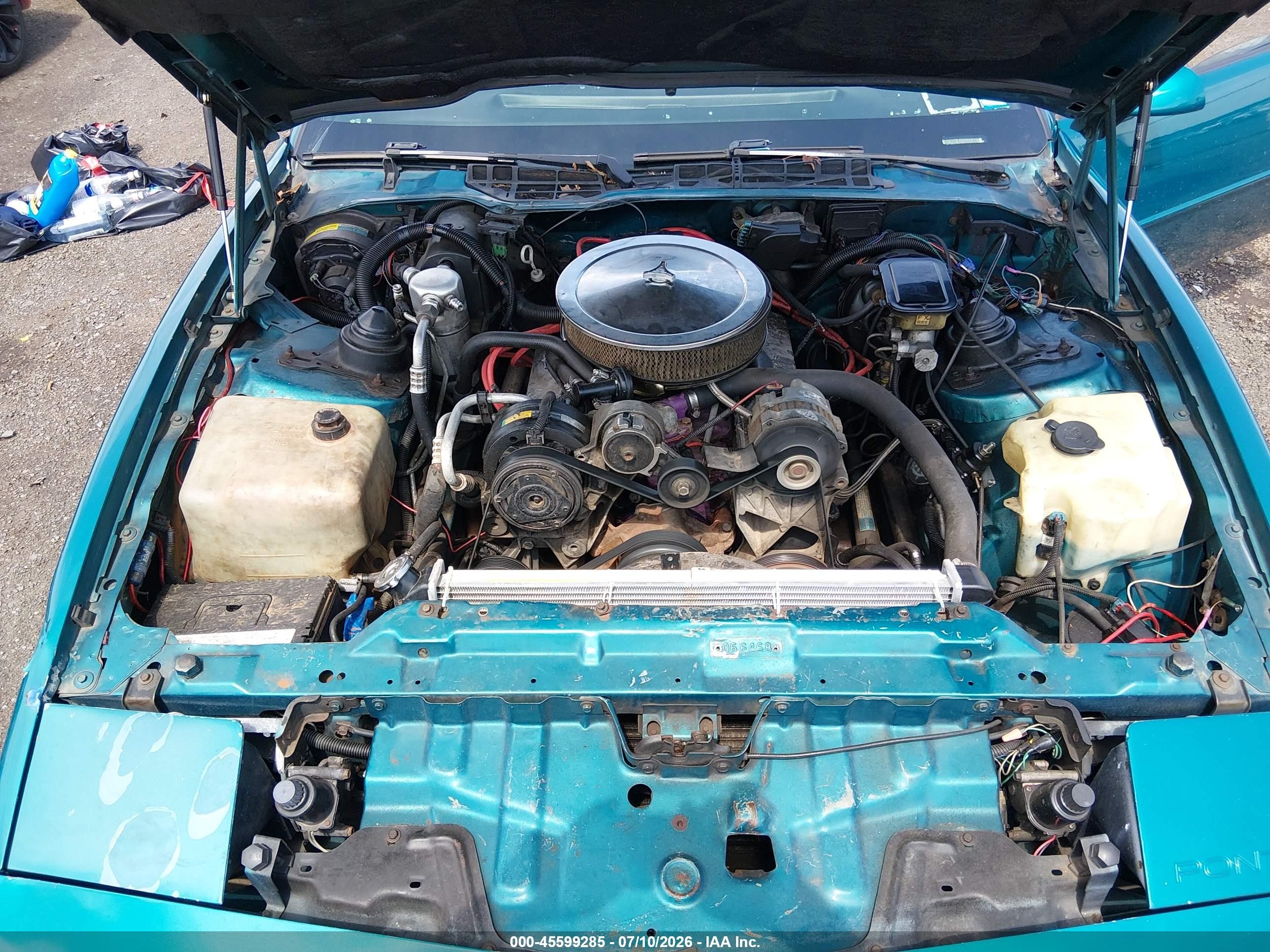 1992 Pontiac Firebird Formula Teal vin: 1G2FS23E8NL219418