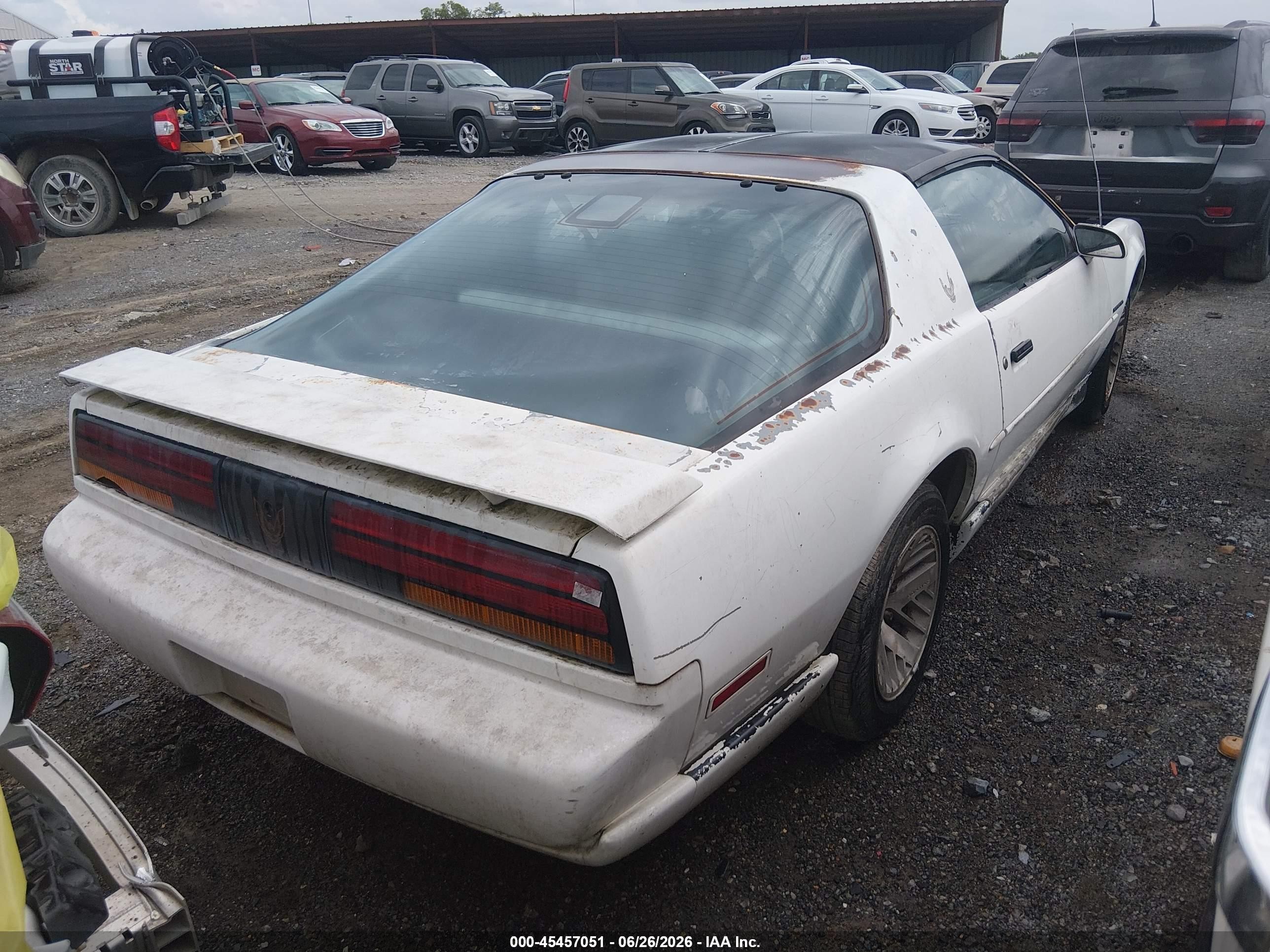 1991 Pontiac Firebird   White vin: 1G2FS23T3ML248676