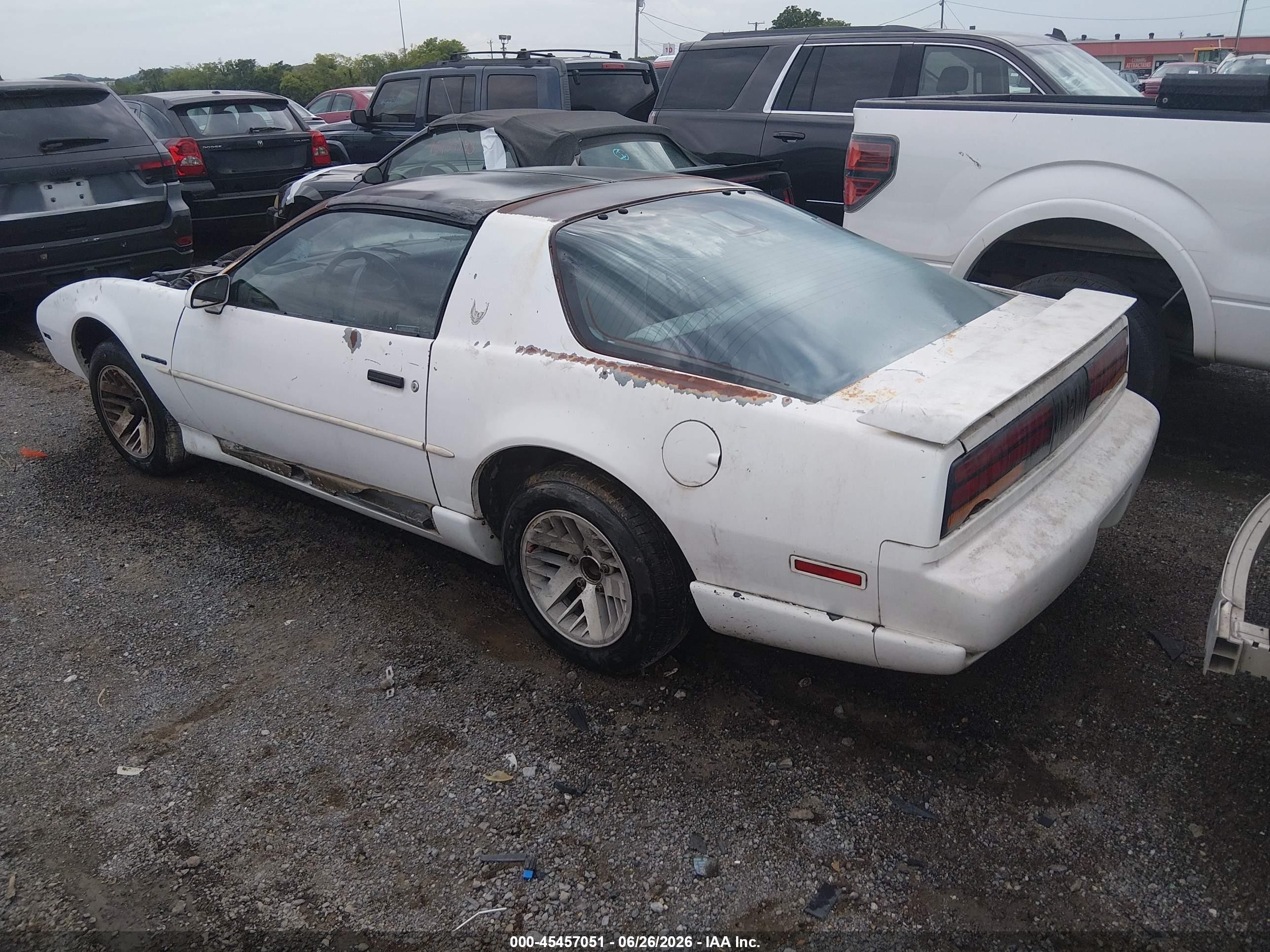 1991 Pontiac Firebird   White vin: 1G2FS23T3ML248676