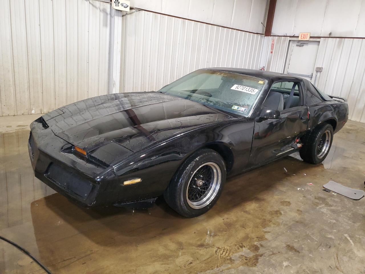 1985 Pontiac Firebird Black vin: 1G2FS87S5FN210233