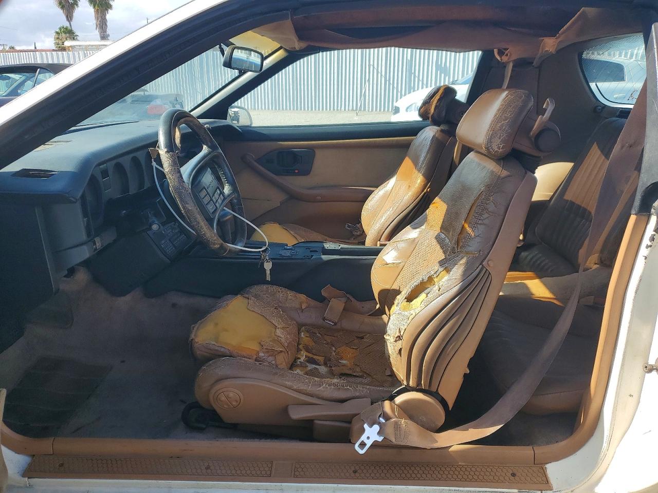 1989 Pontiac Firebird Trans Am White vin: 1G2FW2187KL225319
