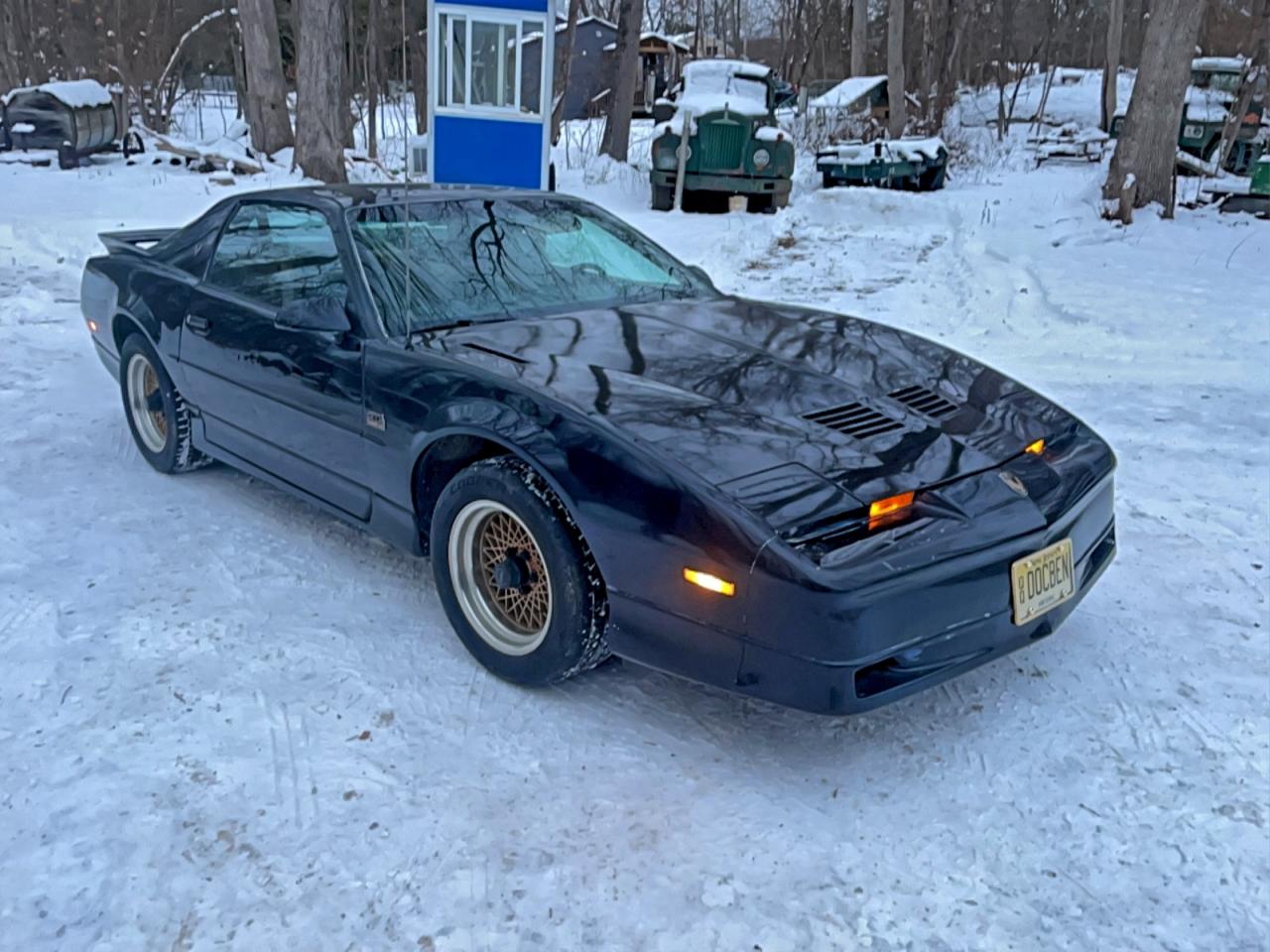 1988 Pontiac Firebird Trans Am Черный vin: 1G2FW218XJL246566