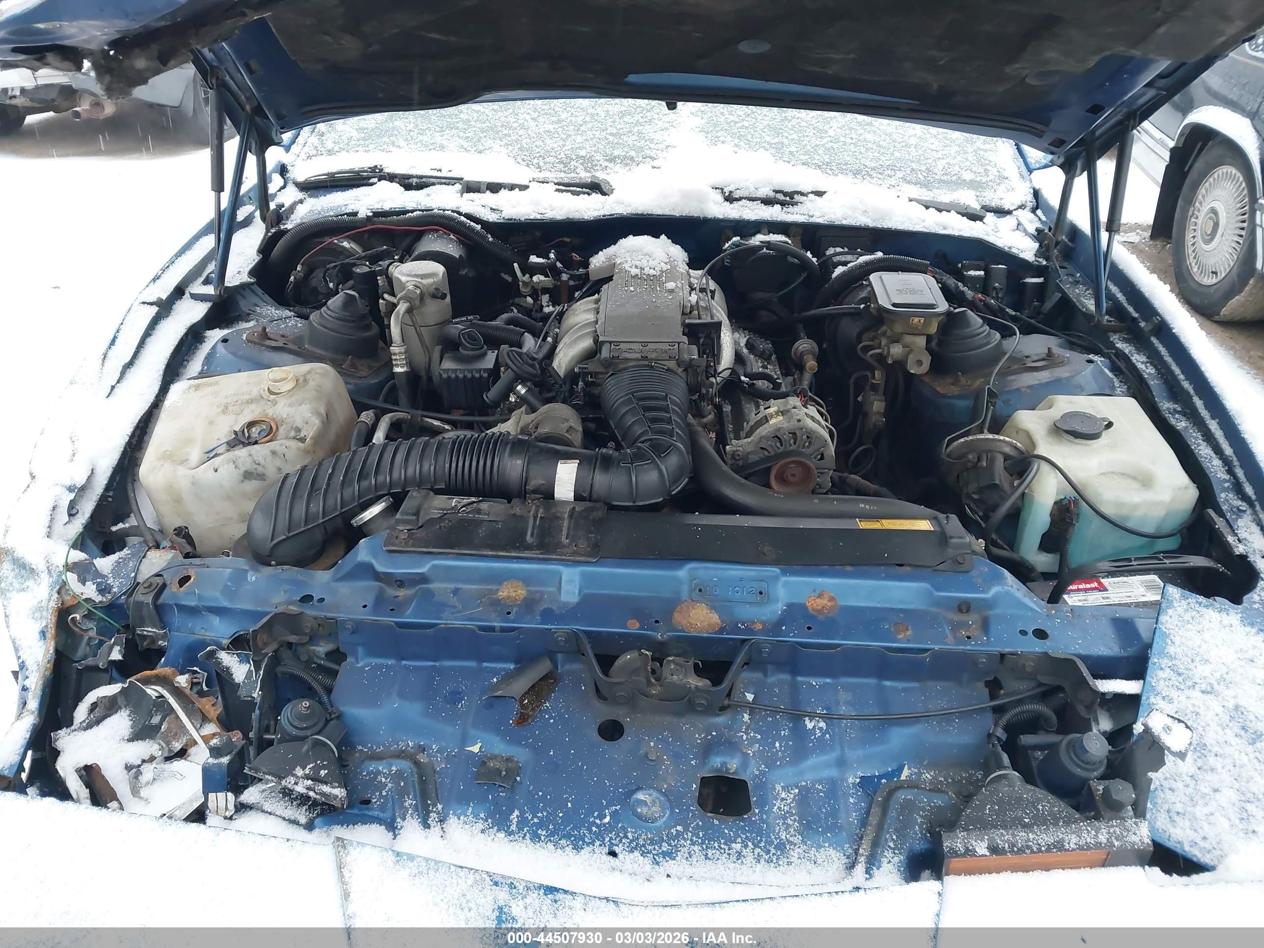 1989 Pontiac Firebird Trans Am/gta Blue vin: 1G2FW21F4KL239001